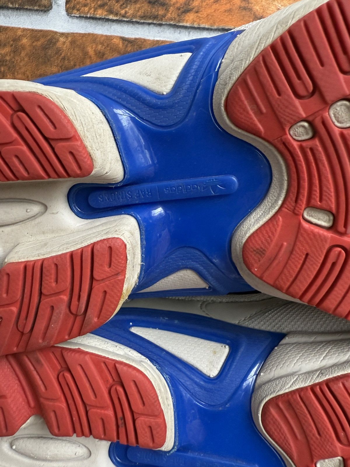 Adidas × Raf Simons Ozweego cut out sneaker Size US 11 / EU 44 - 19 Thumbnail