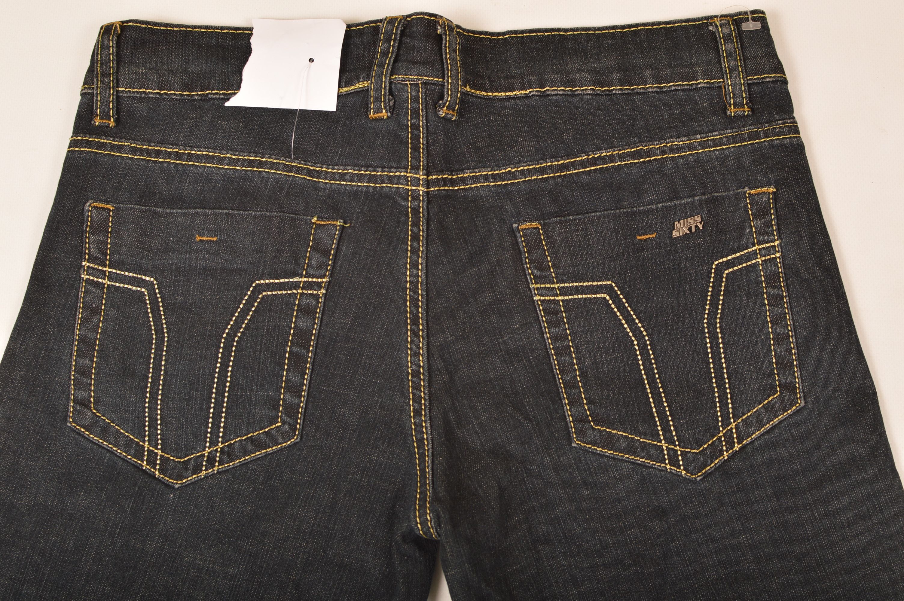 Miss Sixty × Vintage Miss Sixty 60 Vintage Y2K Flare Denim Jeans Size 28" / US 6 / IT 42 - 7 Thumbnail