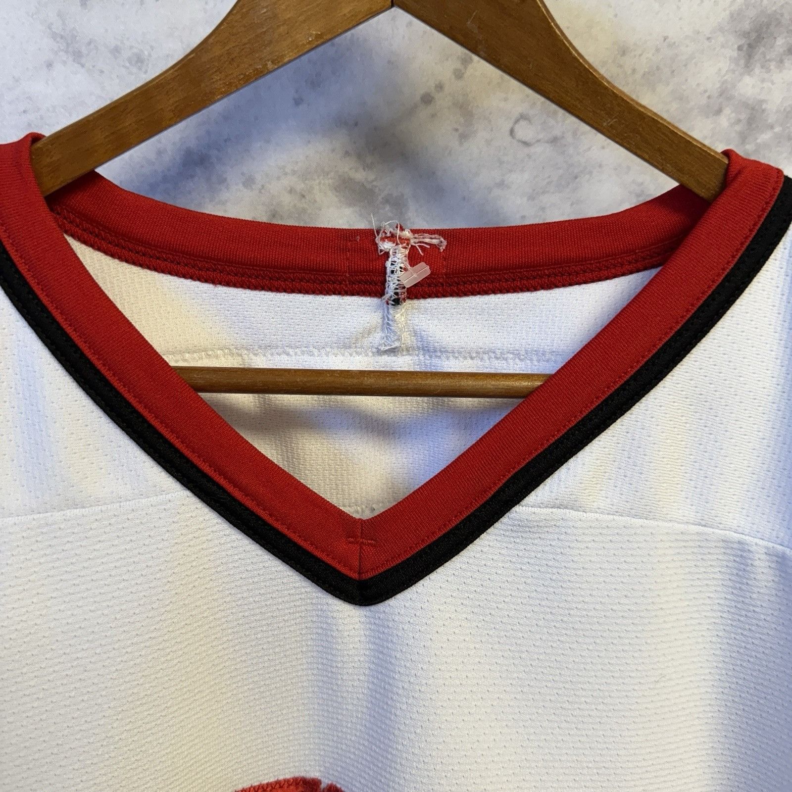 Vintage Vinage Storm Hockey Jersey Mens XL 24.5x31 White AK Size US XL / EU 56 / 4 - 3 Thumbnail