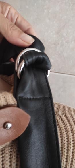 Leather × Zara Zara Sheep Leather Hobo Soft Skin Shoulder Bag Black Size ONE SIZE - 9 Thumbnail