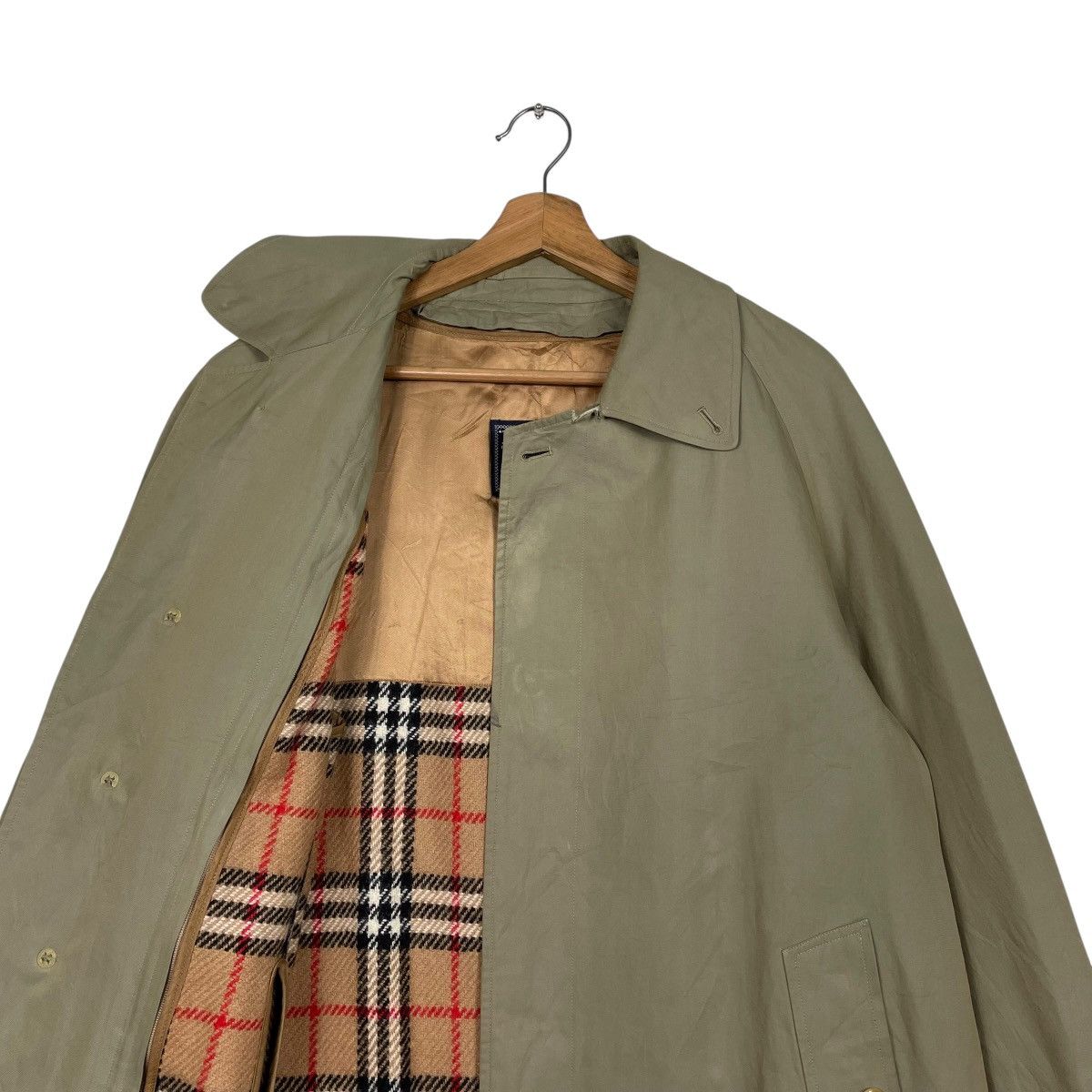 Burberry Vintage Burberrys Shearford Nova Check Trench Coat Size US M / EU 48-50 / 2 - 11 Thumbnail