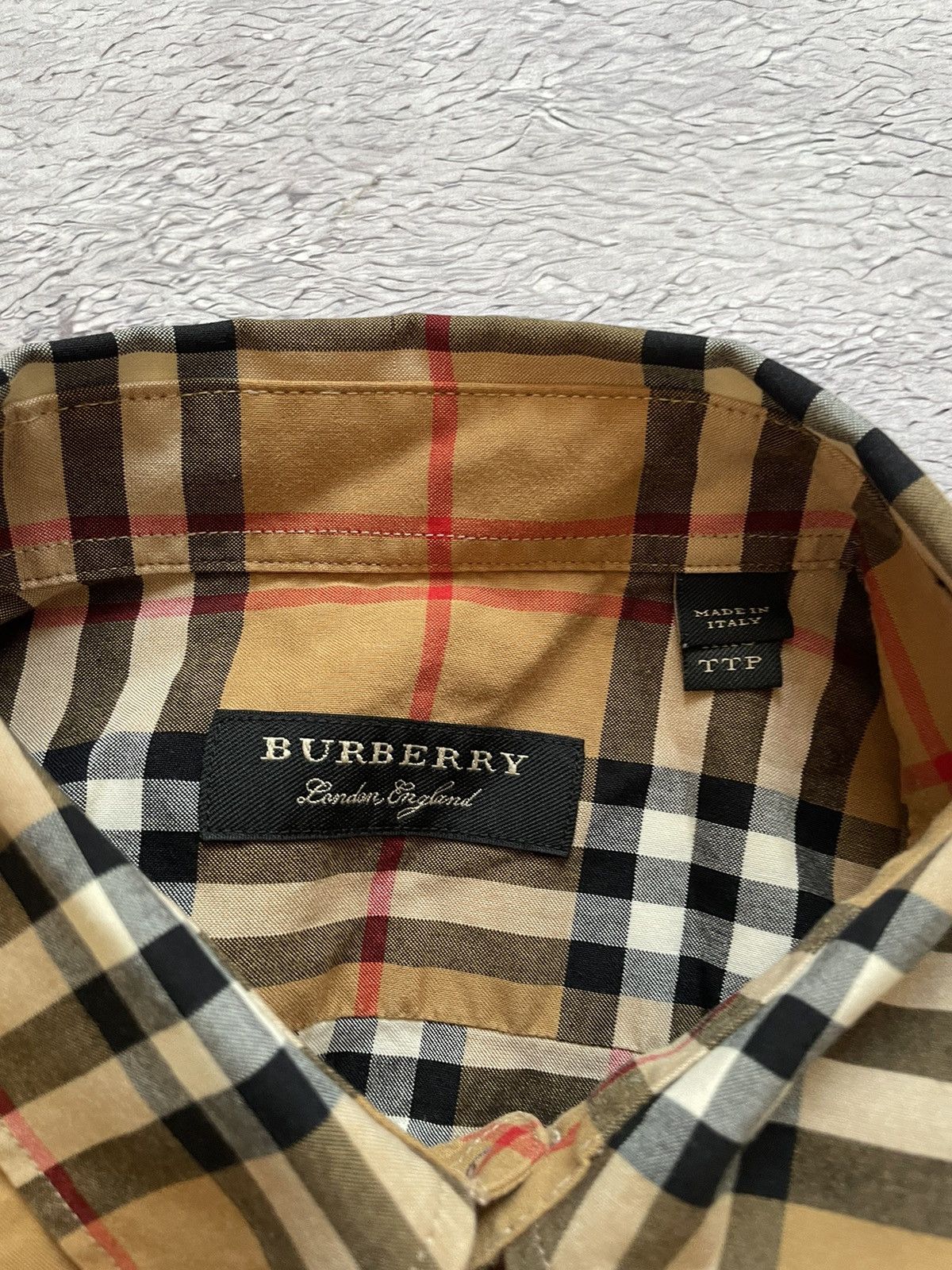 Burberry Authentic Burberry Rainbow Nova Check Shirt Size XS Italy Size US XS / EU 42 / 0 - 6 Thumbnail