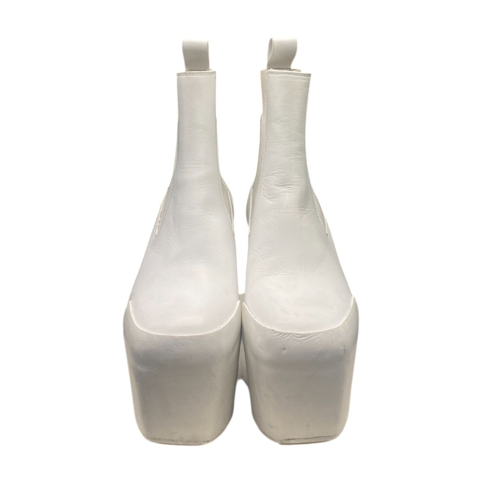Rick Owens White Kiss Heels Size US 6 / IT 36 - 2 Thumbnail