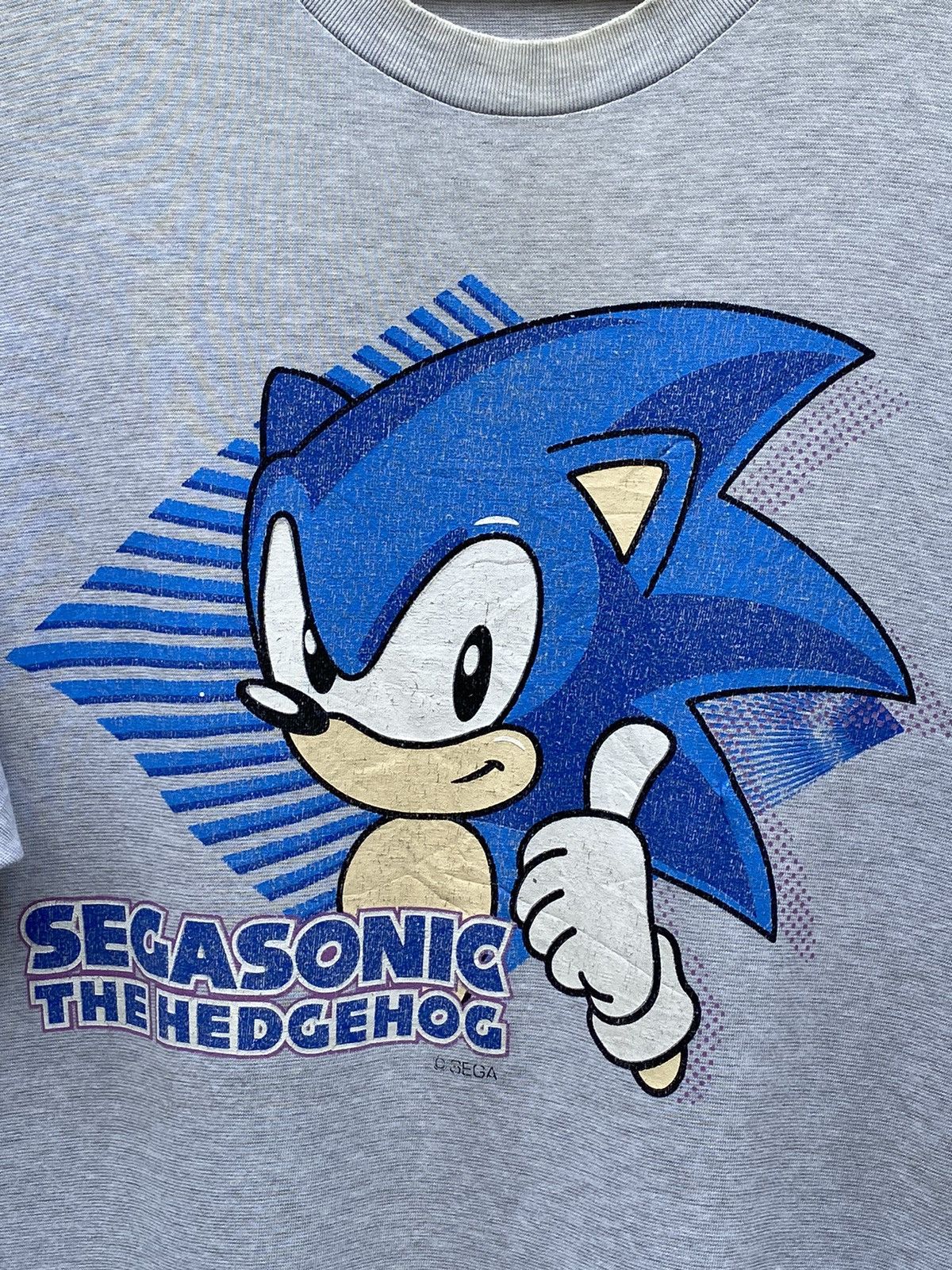 Cartoon Network × Vintage Vintage 1990’s SEGASONIC THE HEDGEHOG Movie Promo Tee Size US L / EU 52-54 / 3 - 2 Thumbnail