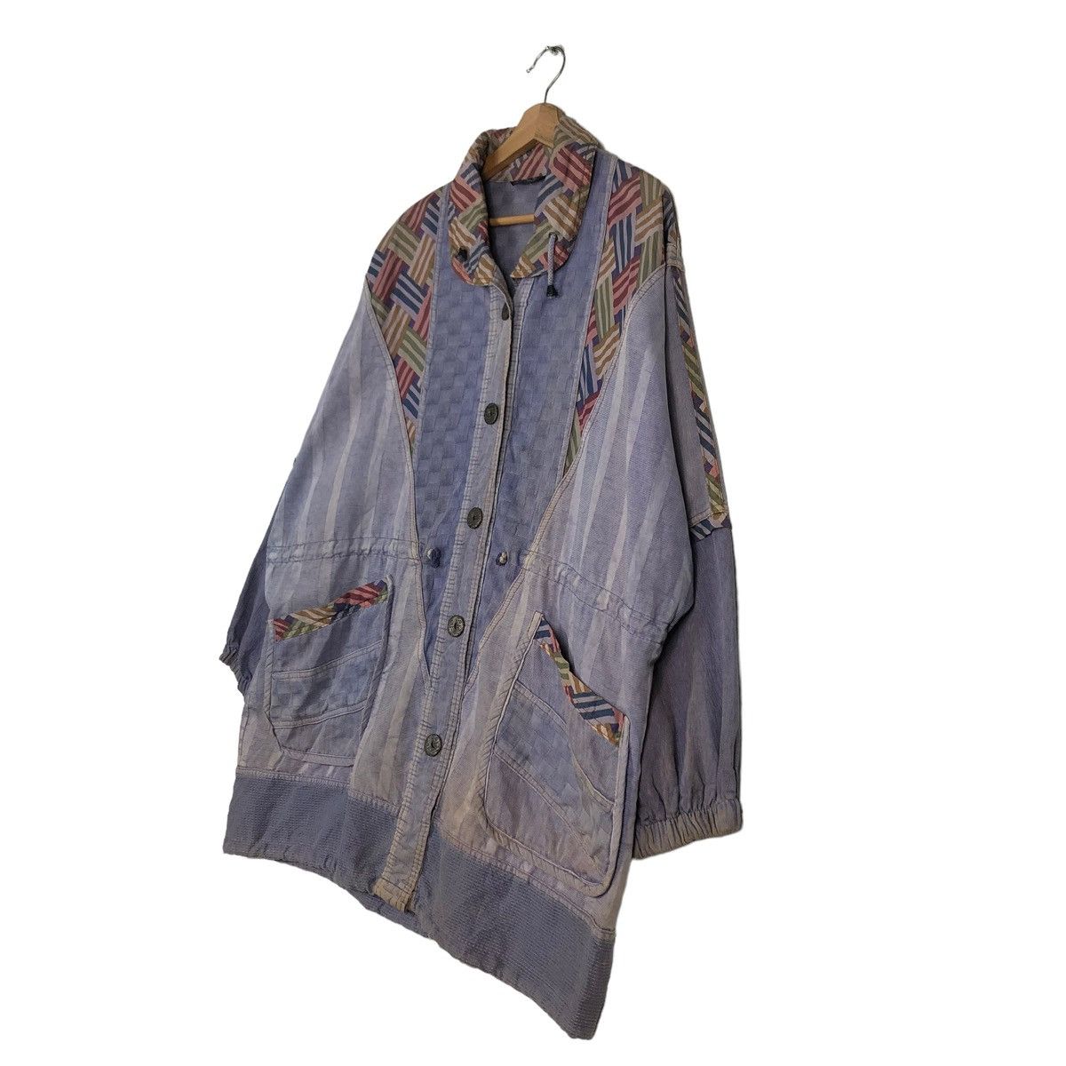 Japanese Brand × Vintage 🔥VINTAGE TRADITIONAL BUTTON JACKET NATIVE ISSEY MIYAKE JAPAN Size US M / EU 48-50 / 2 - 2 Thumbnail