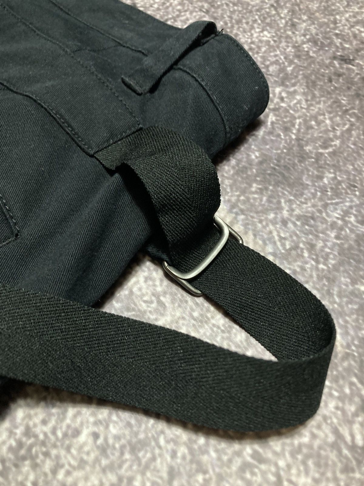 Helmut Lang Helmut Lang Black Biker Pants Techwear Archive Bondage Size US 34 / EU 50 - 8 Thumbnail