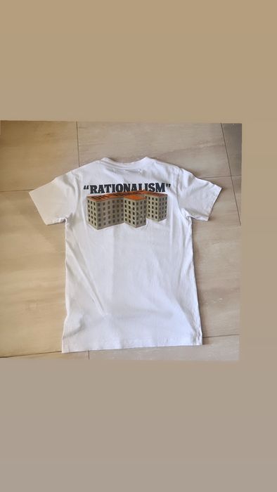 Off white t shirt hot sale rationalism