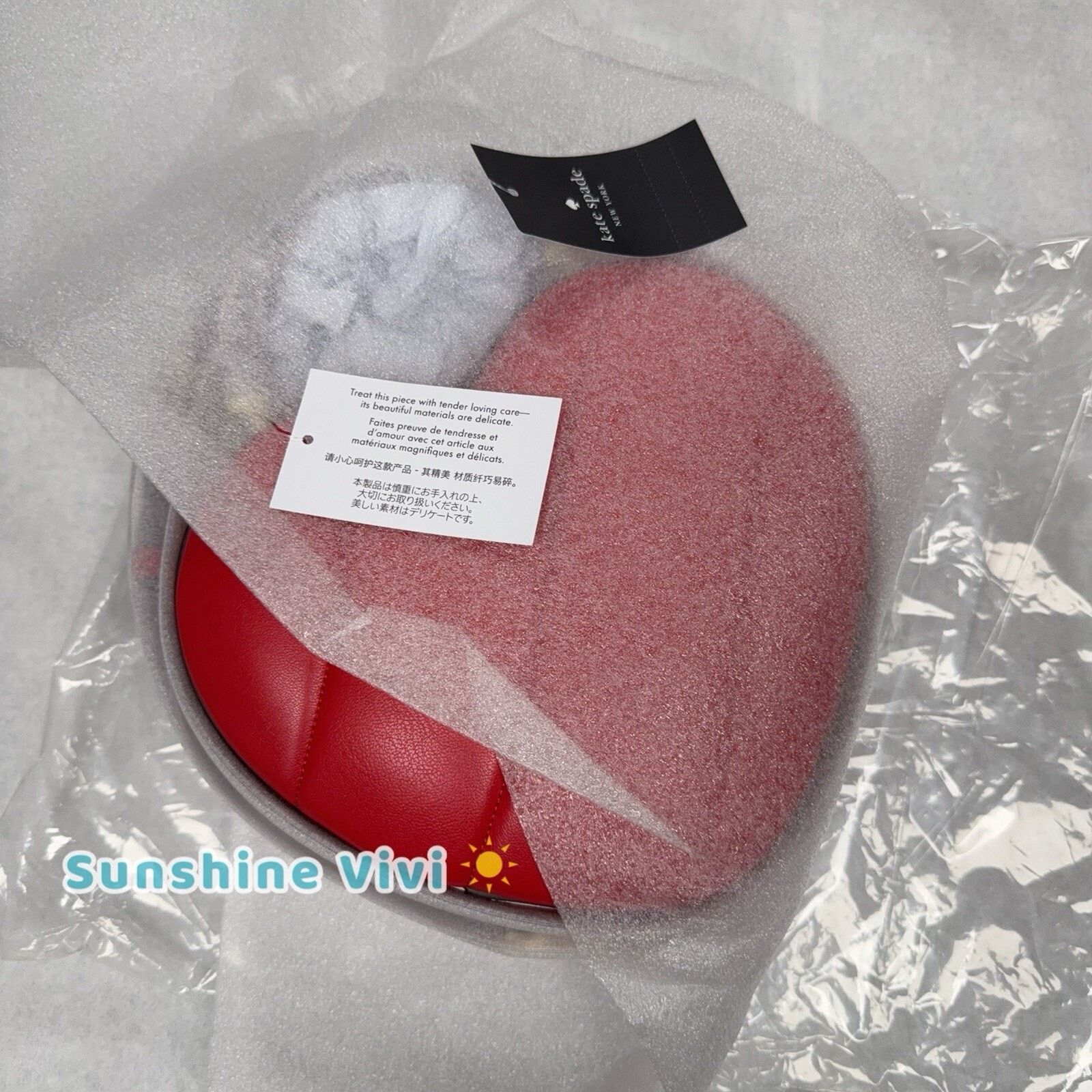 Kate Spade NWT Kate Spade Love Shack Heart Crossbody Ruby Red KK191 Size ONE SIZE - 3 Thumbnail