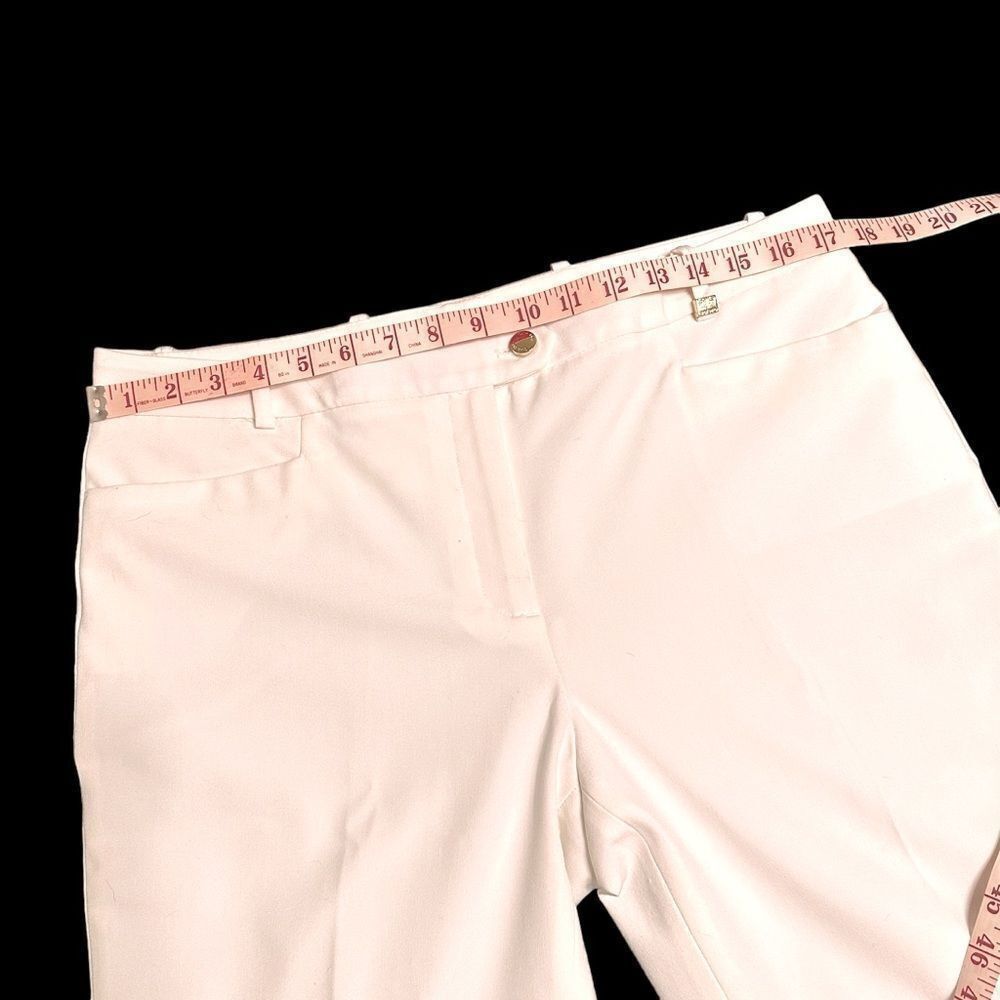 Calvin Klein Calvin Klein Wide leg fully lined high waist tailored ivory Size 29" - 11 Thumbnail