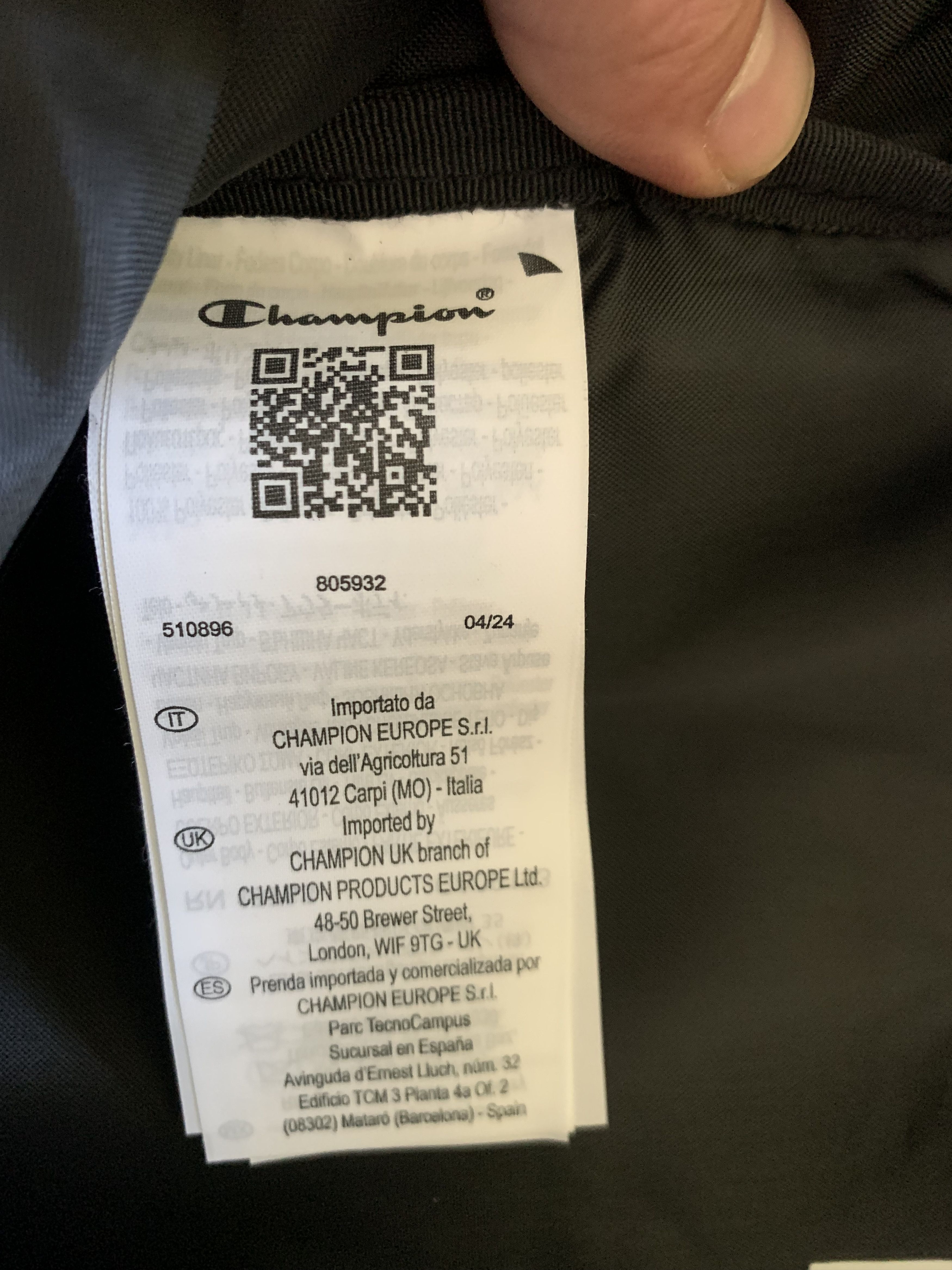 Champion Champion Urban Blue Backpack Size ONE SIZE - 8 Thumbnail