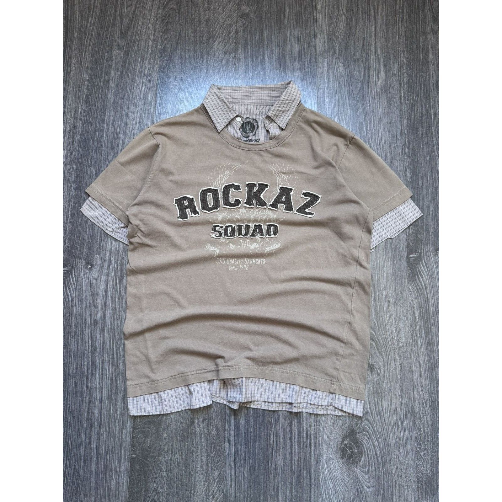 Japanese Brand Y2K Vintage Rockaz Squad Japanese style t-shirt Size US M / EU 48-50 / 2 - 1 Thumbnail