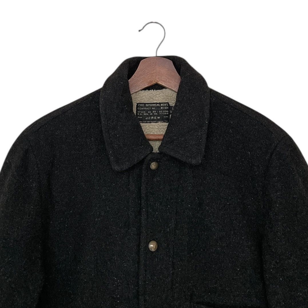 J.Crew × Japanese Brand × Vintage Vintage Japanese Brand J.crew Fur Bonber Jacket 1990s Size US S / EU 44-46 / 1 - 7 Thumbnail