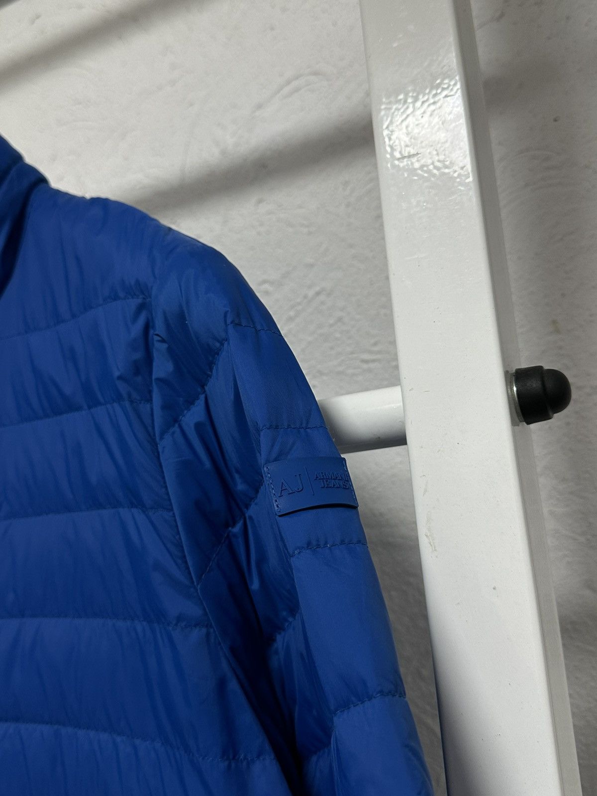 Armani Armani Jeans Micro Puffer Jacket Size L Size US L / EU 52-54 / 3 - 4 Thumbnail