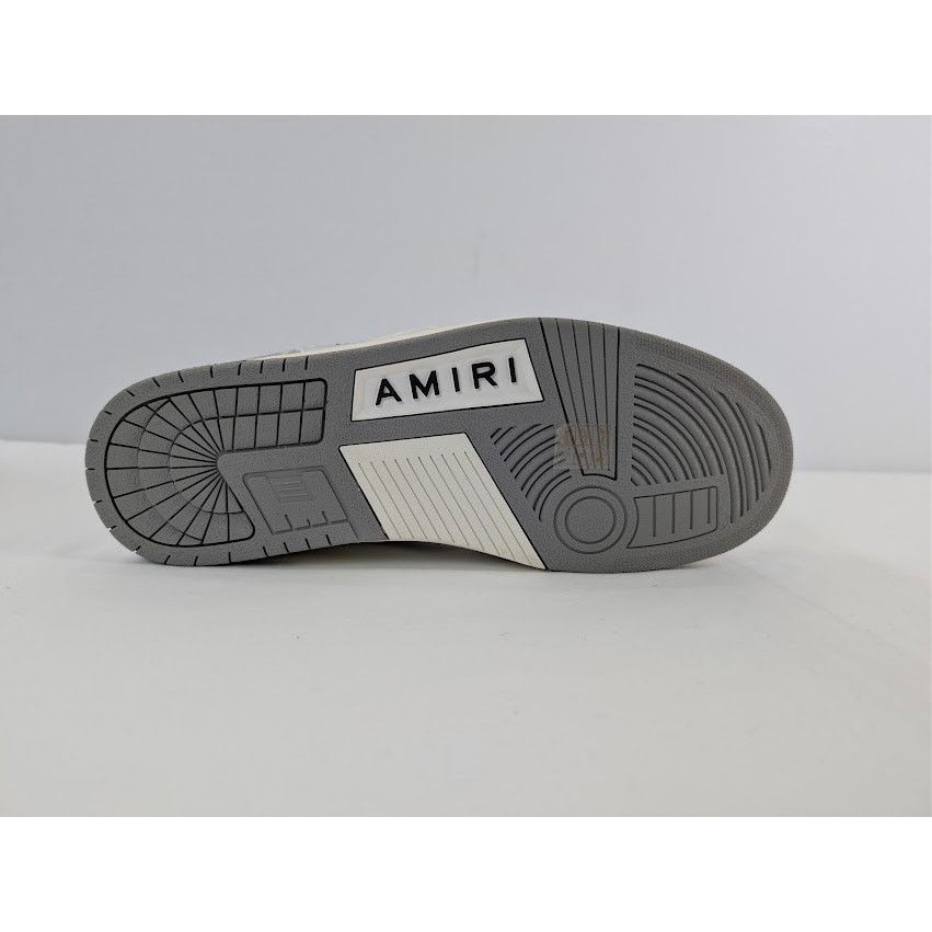 Amiri o1rshd1 Tie Dye Skel Hi Top Sneakers in Grey Size US 13 / EU 46 - 13 Thumbnail