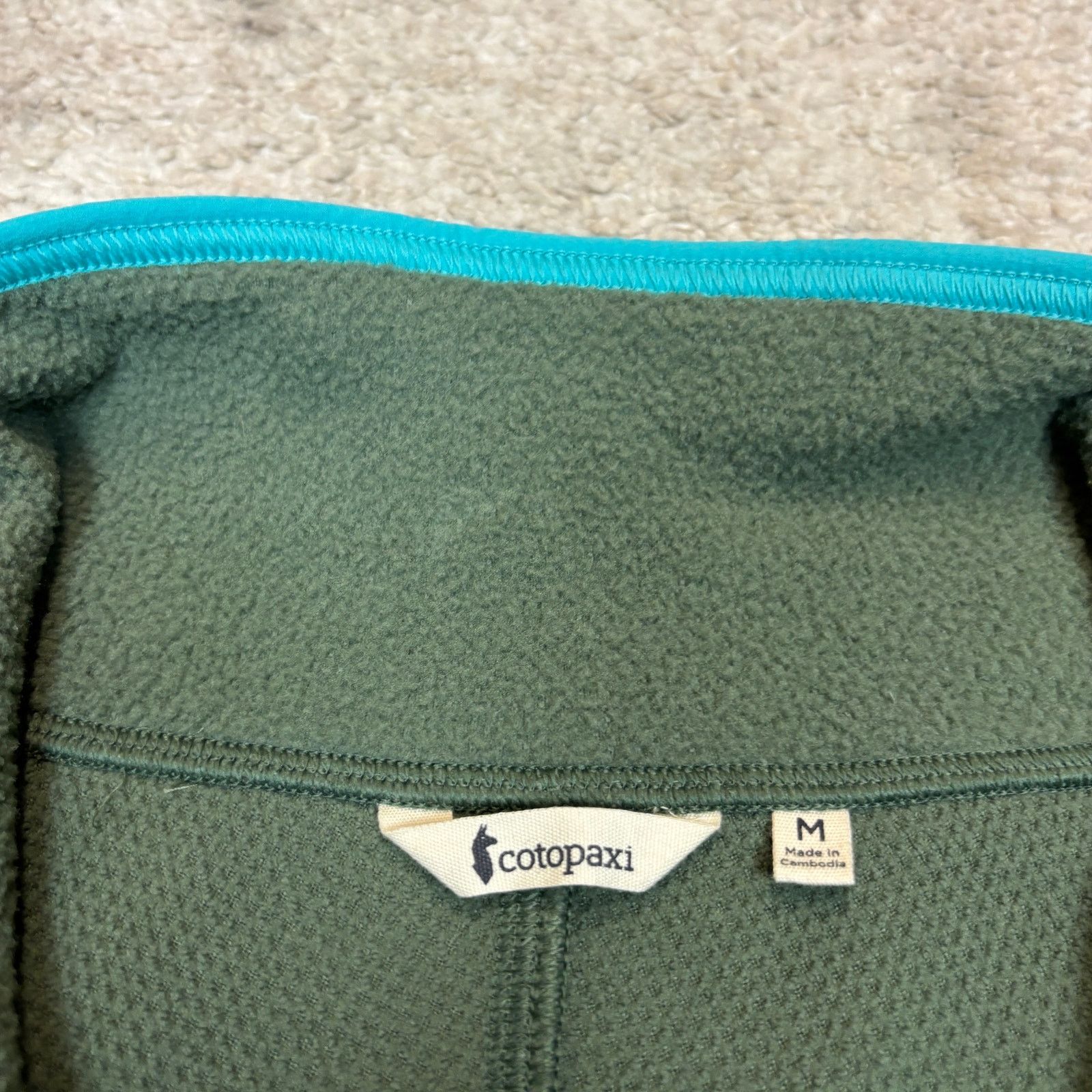 Cotopaxi Cotopaxi Abrazo Half Zip Fleece Pullover Jacket Men's M Gorp Size US M / EU 48-50 / 2 - 4 Thumbnail