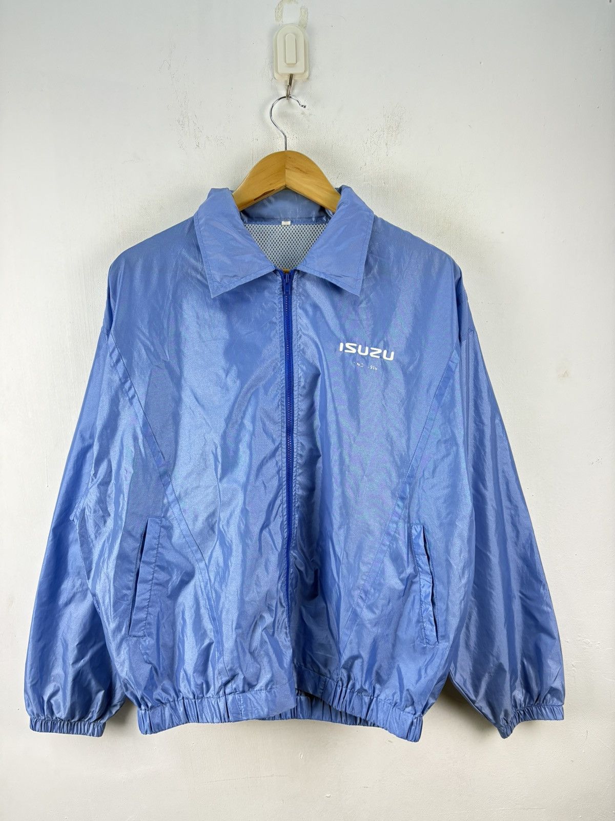 Sports Specialties Vintage Isuzu Racing Jacket Windbreaker Hooded Size US L / EU 52-54 / 3 - 2 Thumbnail
