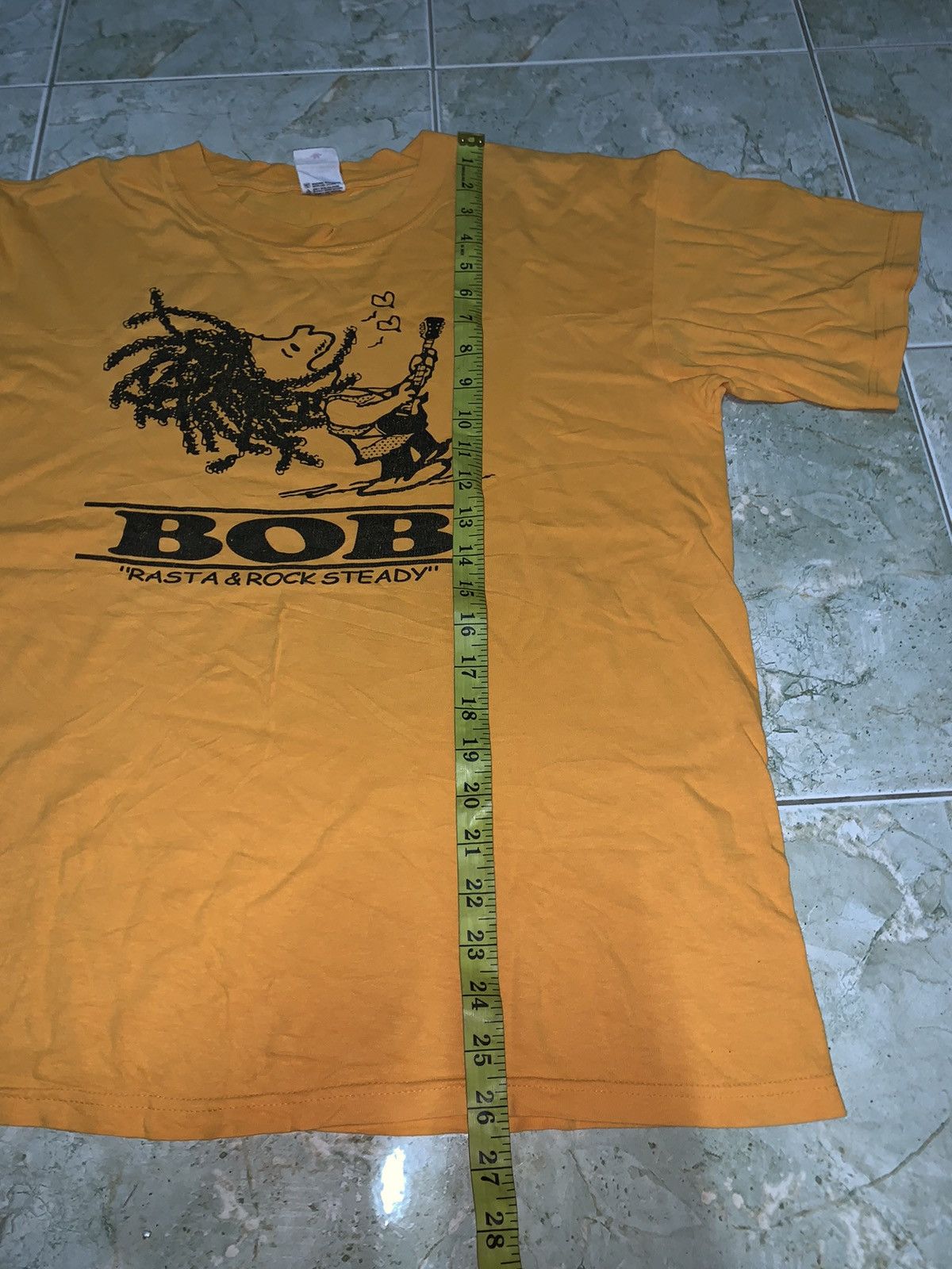 Vintage Vintage 90’s BOB MARLEY T-shirt RARE!!!(Binding Now) Size US M / EU 48-50 / 2 - 8 Thumbnail