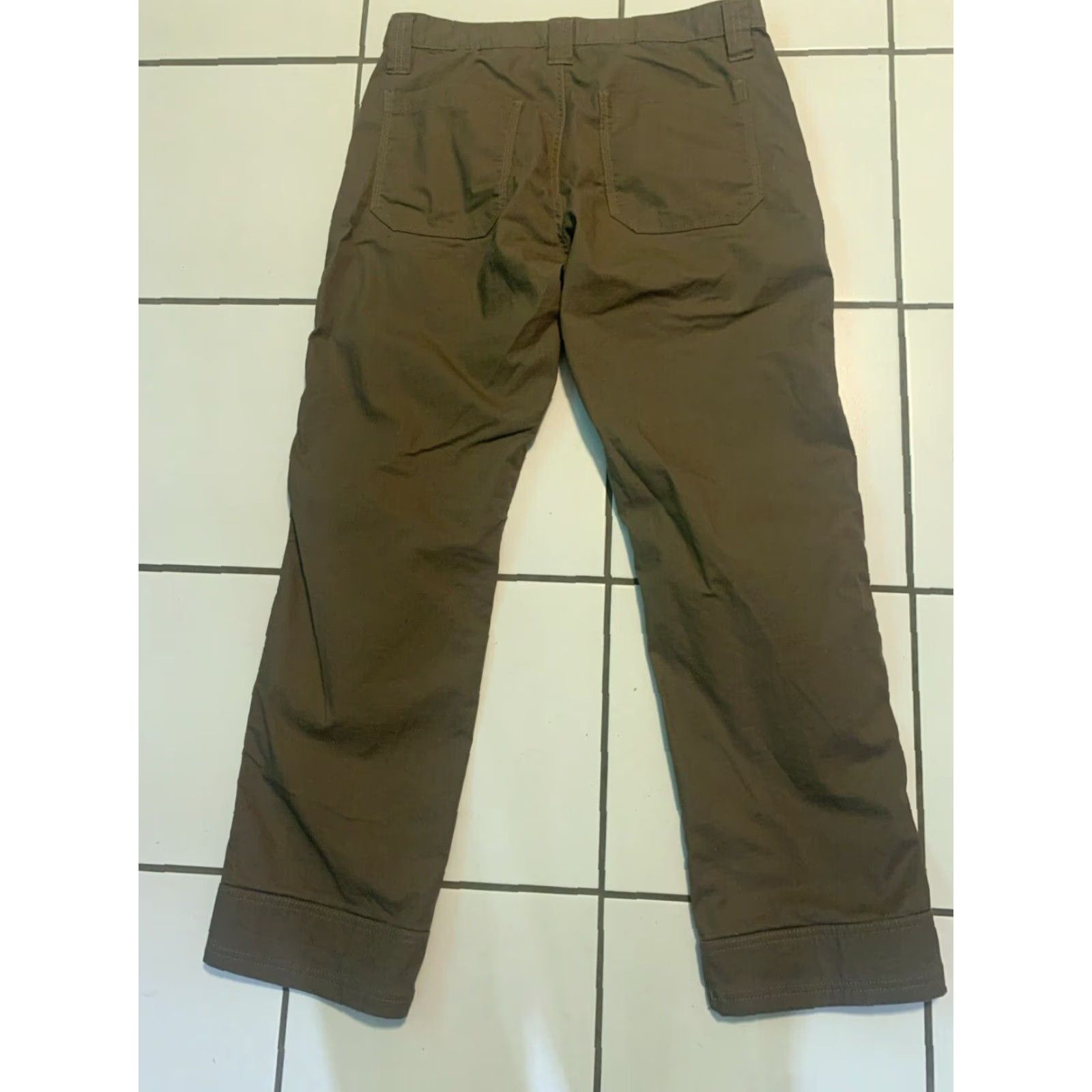 Vintage Berne Brown Mens 34x31 Straight Leg Carpenter Pants Size US 34 / EU 50 - 2 Thumbnail