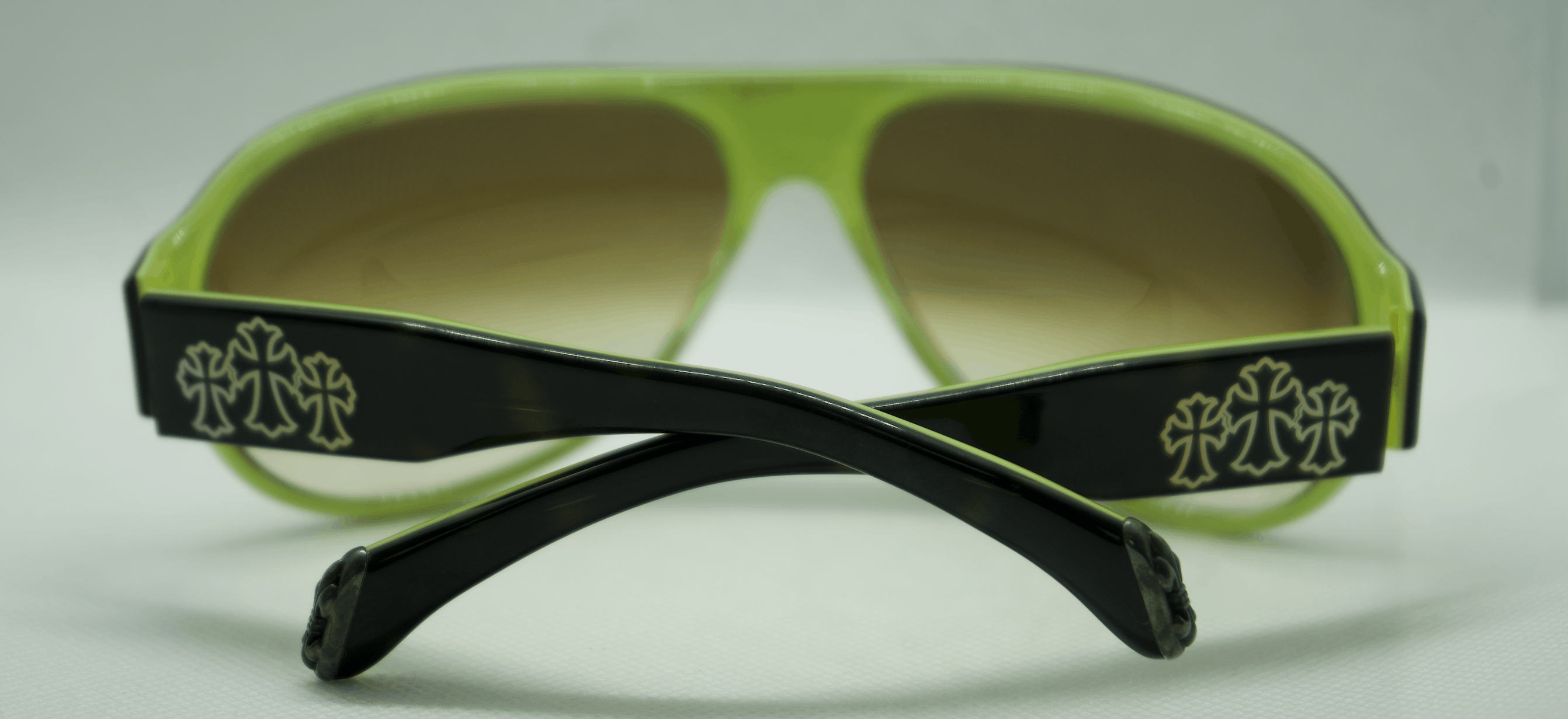 Chrome Hearts Chrome Hearts Fizzy Triple Cross Shield Sunglasses Size ONE SIZE - 4 Thumbnail