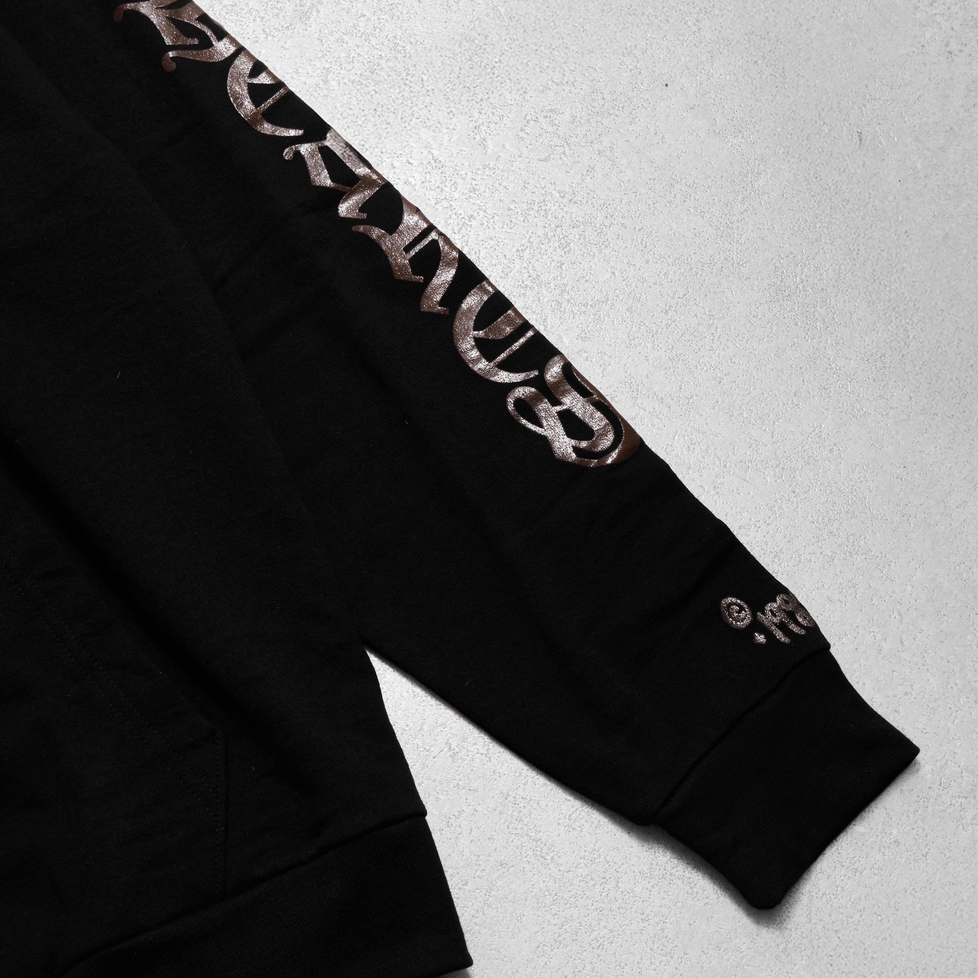 Chrome Hearts CHROME HEARTS Vertical Logo Glitter Zip Hoodie Size US M / EU 48-50 / 2 - 4 Thumbnail
