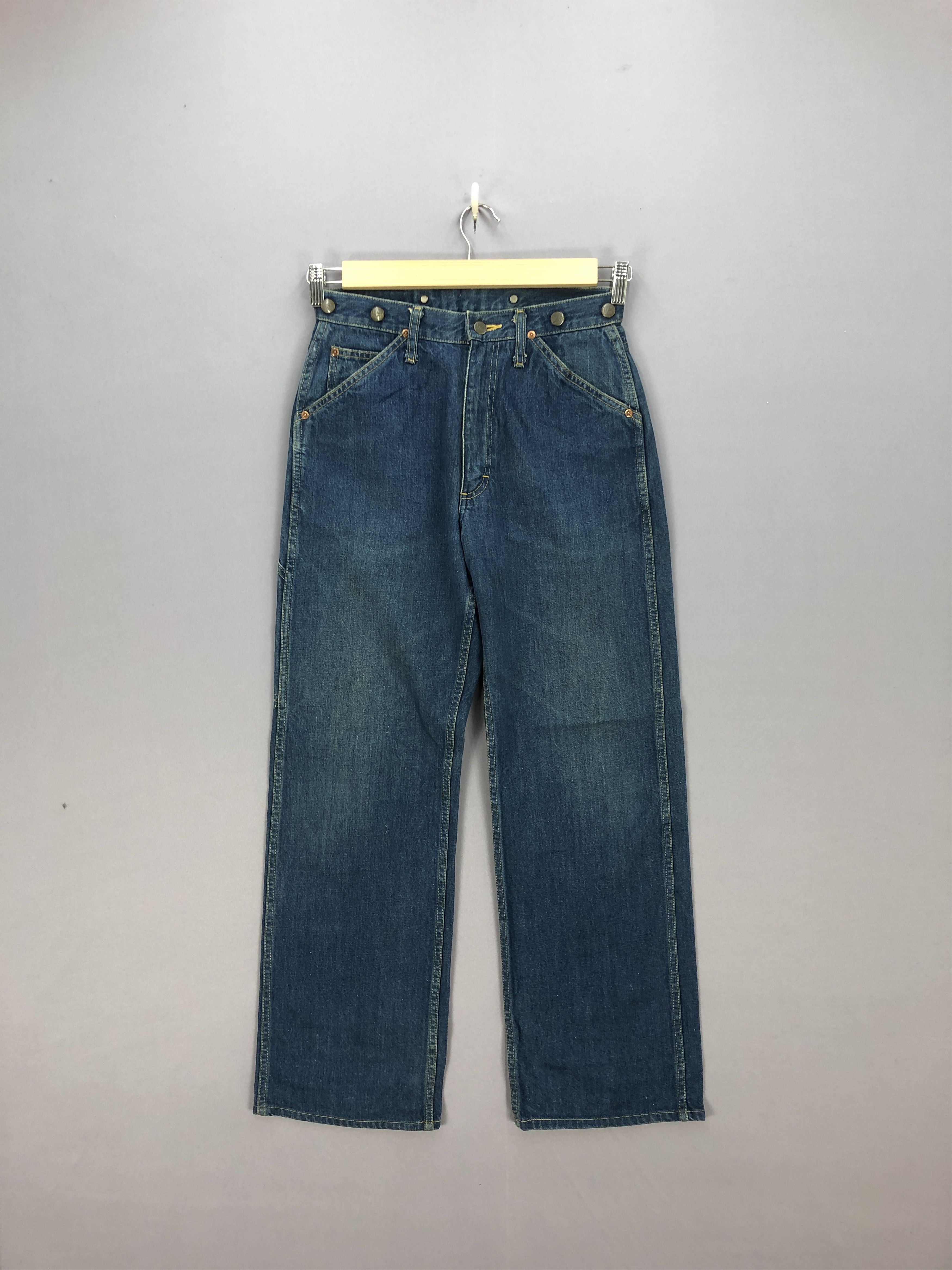 Vintage Lee Carpenter Baggy Jeans Lee Workers Japan Denim