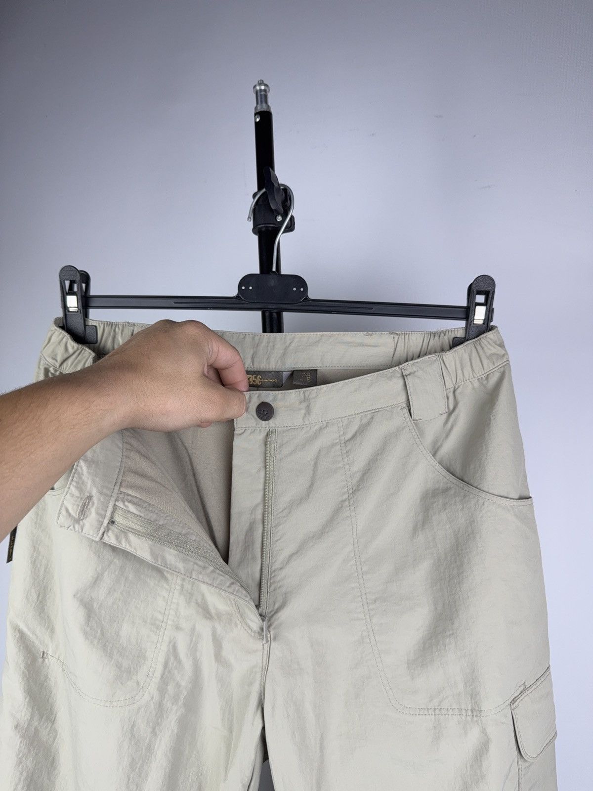 SALEWA Outdoor Salewa 5C Beige Tech Outdoor Cargo Pants M Size Size 28" / US 6 / IT 42 - 12 Thumbnail