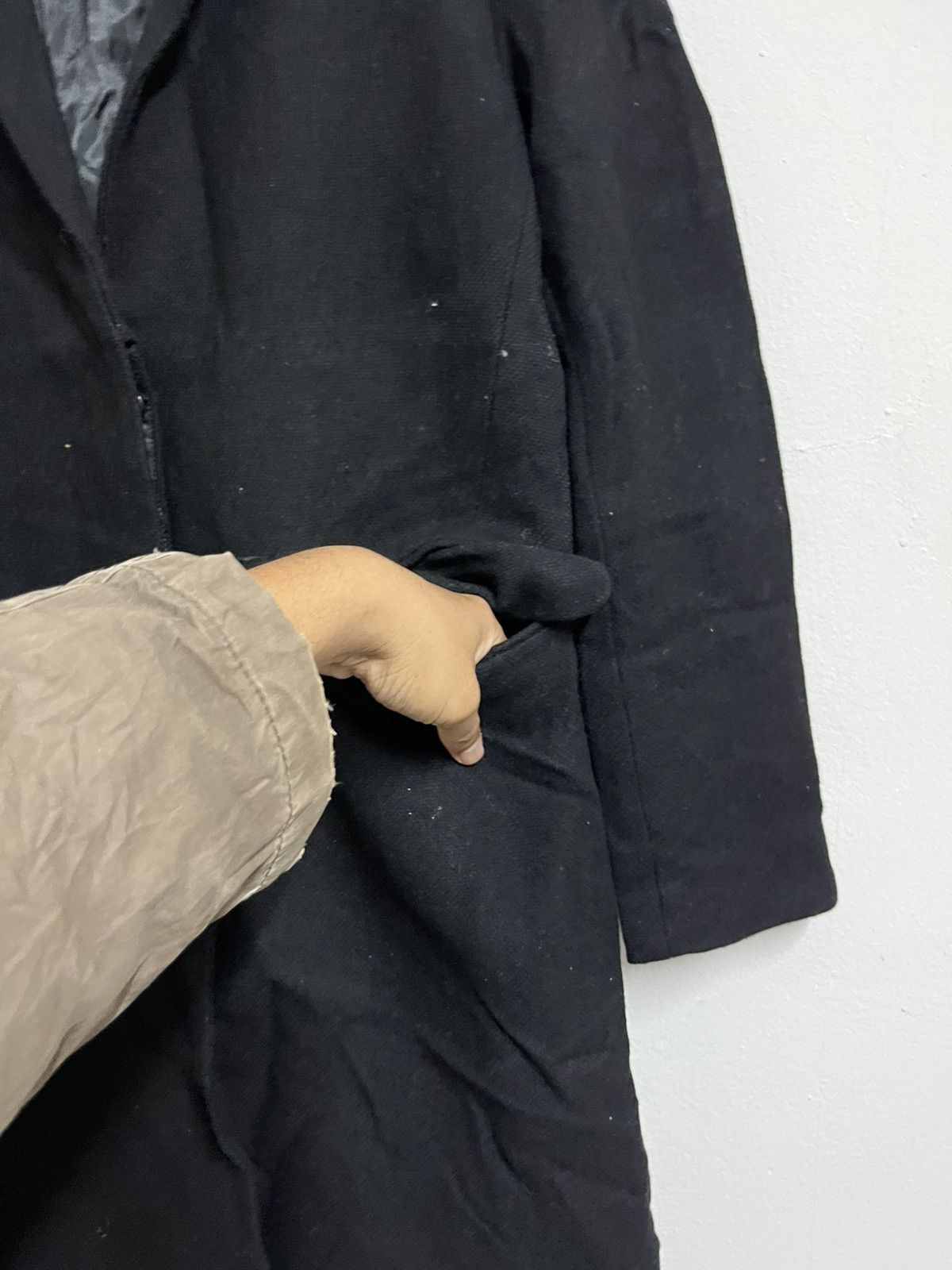 Marni 💥Uniqlo X Ines De La Fressance Wool Balck Long Jackets Size L / US 10 / IT 46 - 5 Thumbnail