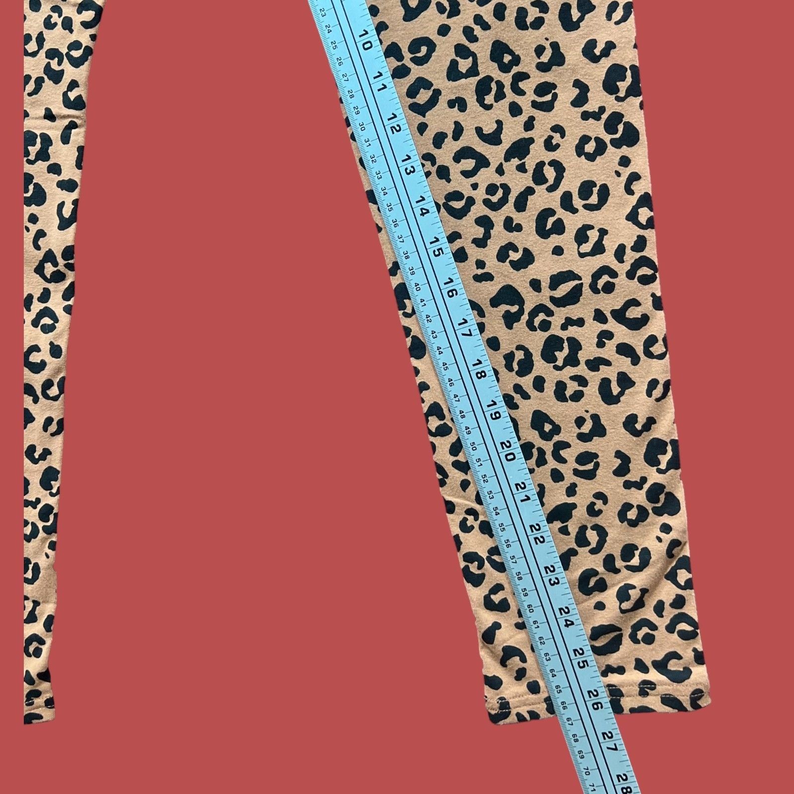 Other Wild Fable - Women's High Waisted Leopard Print Leggings - B Size 34" / US 12 / IT 48 - 6 Thumbnail