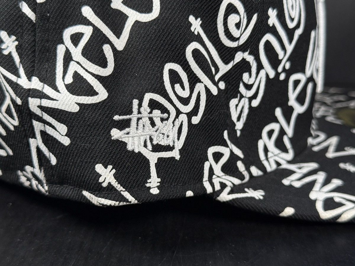 Stussy STUSSY SS13 X NEW ERA FITTED 7 3/8 WORLD TOUR HAT Size ONE SIZE - 3 Thumbnail