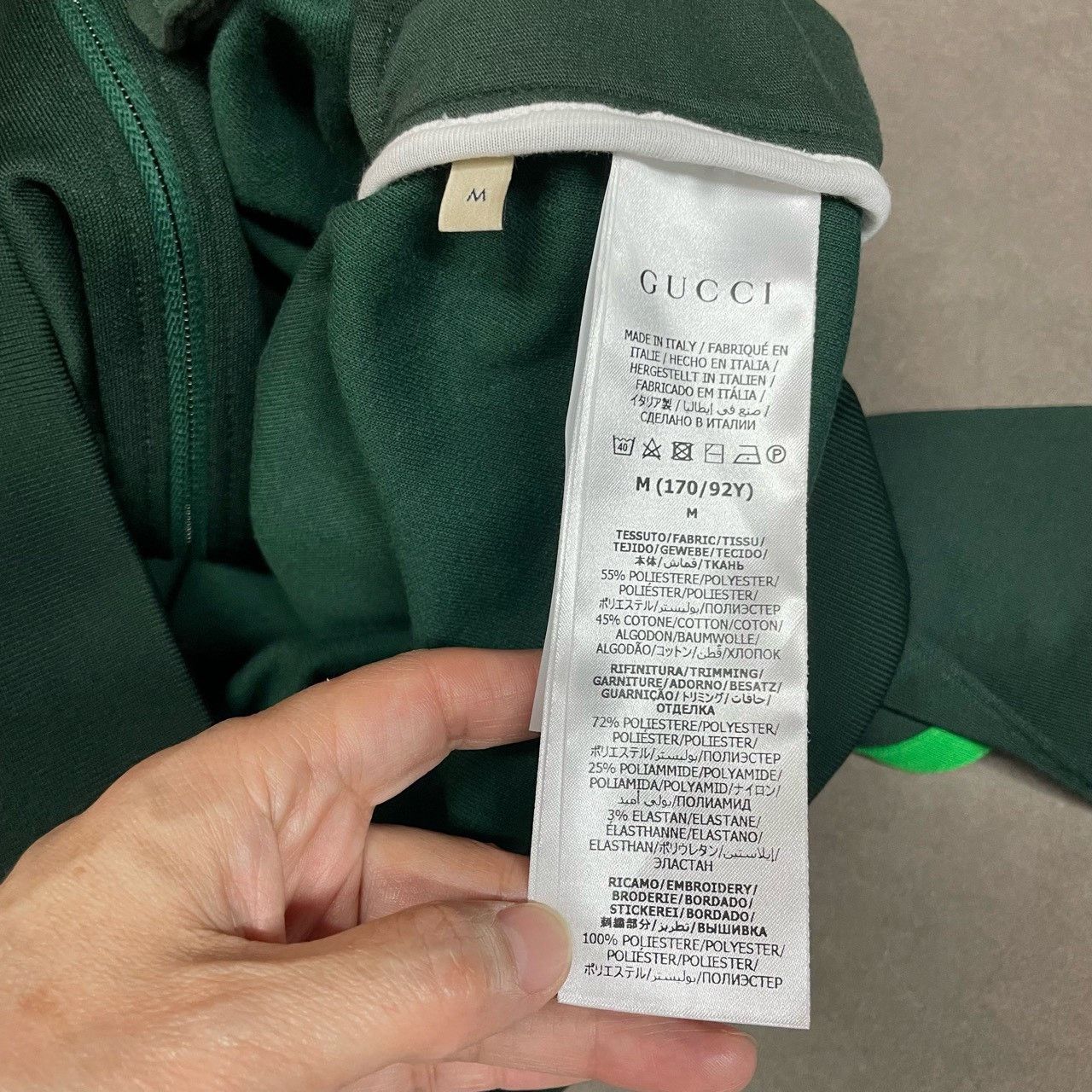 Gucci Gucci Black clover co-branded jacket 2501-Nextarrow Size US M / EU 48-50 / 2 - 6 Thumbnail