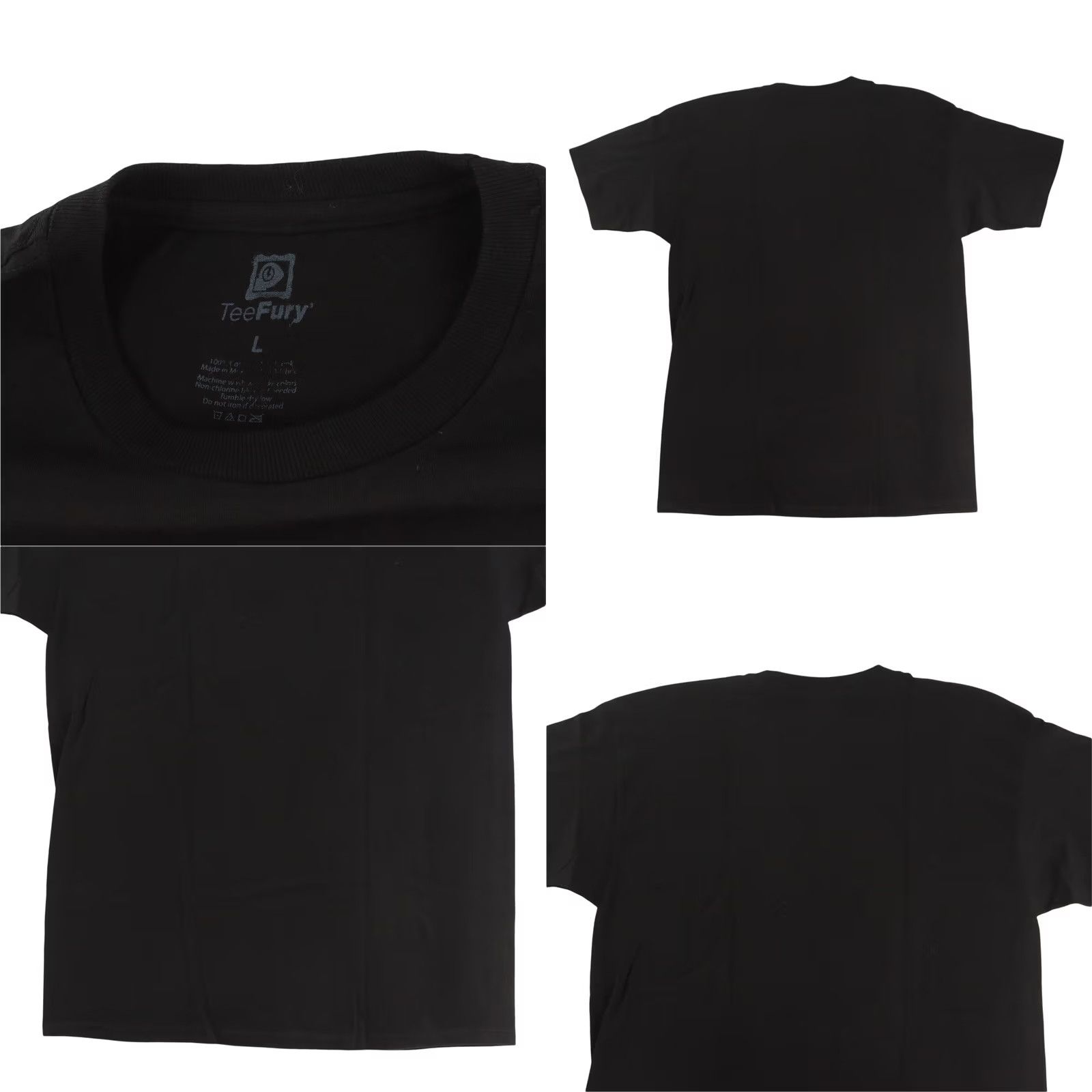 Vintage TeeFury Art T-Shirt Large Black The Darkness Star Wars Mens Size US L / EU 52-54 / 3 - 8 Thumbnail