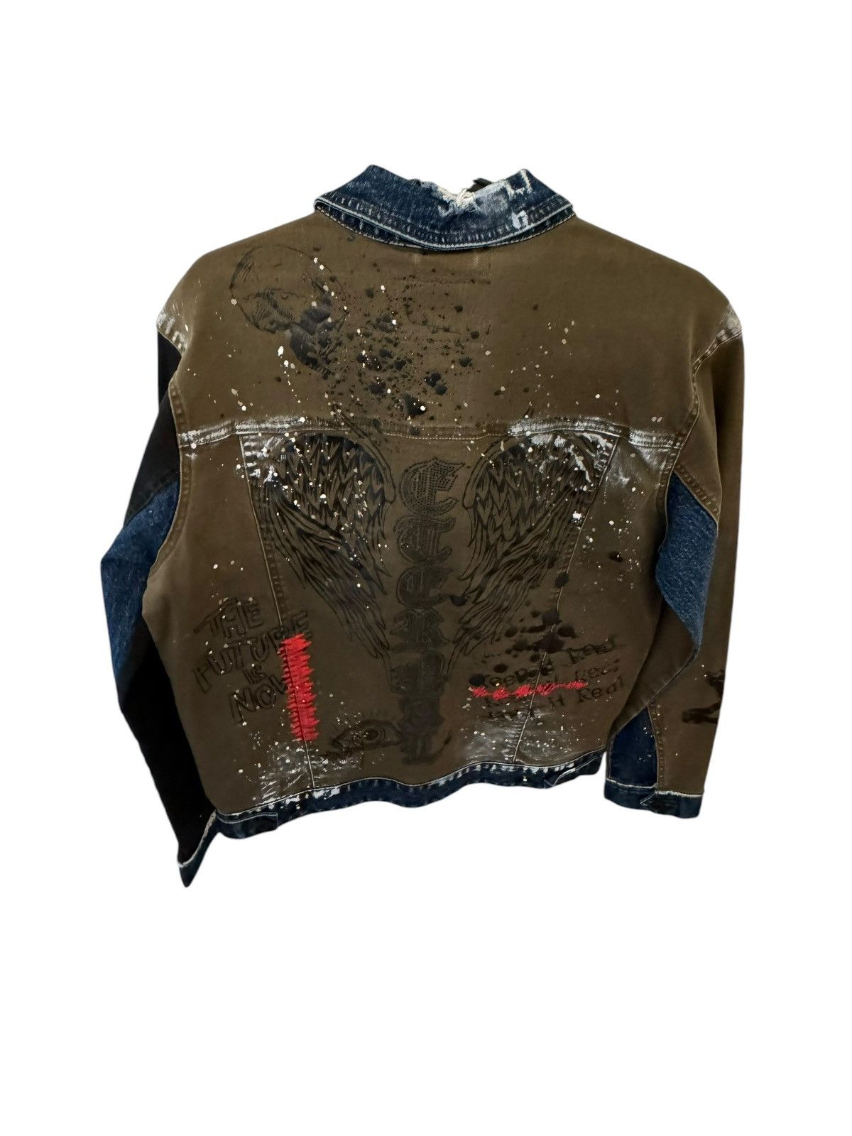 Smoke Rise Men Jeans Jacket Size US M / EU 48-50 / 2 - 2 Thumbnail