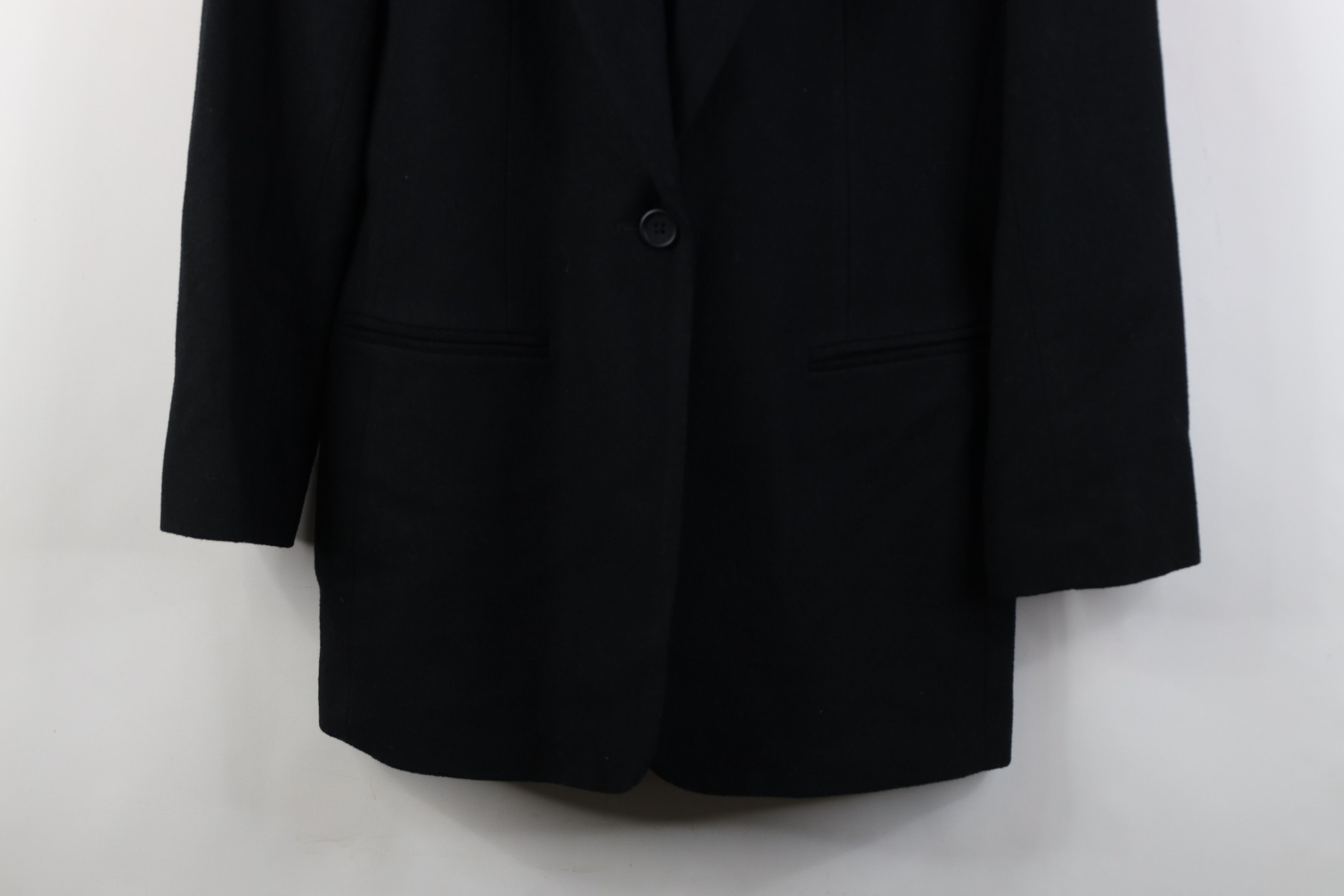 Lands' End Vintage 90s Lands End Suit Coat Blazer Jacket Black USA Size M / US 6-8 / IT 42-44 - 3 Thumbnail