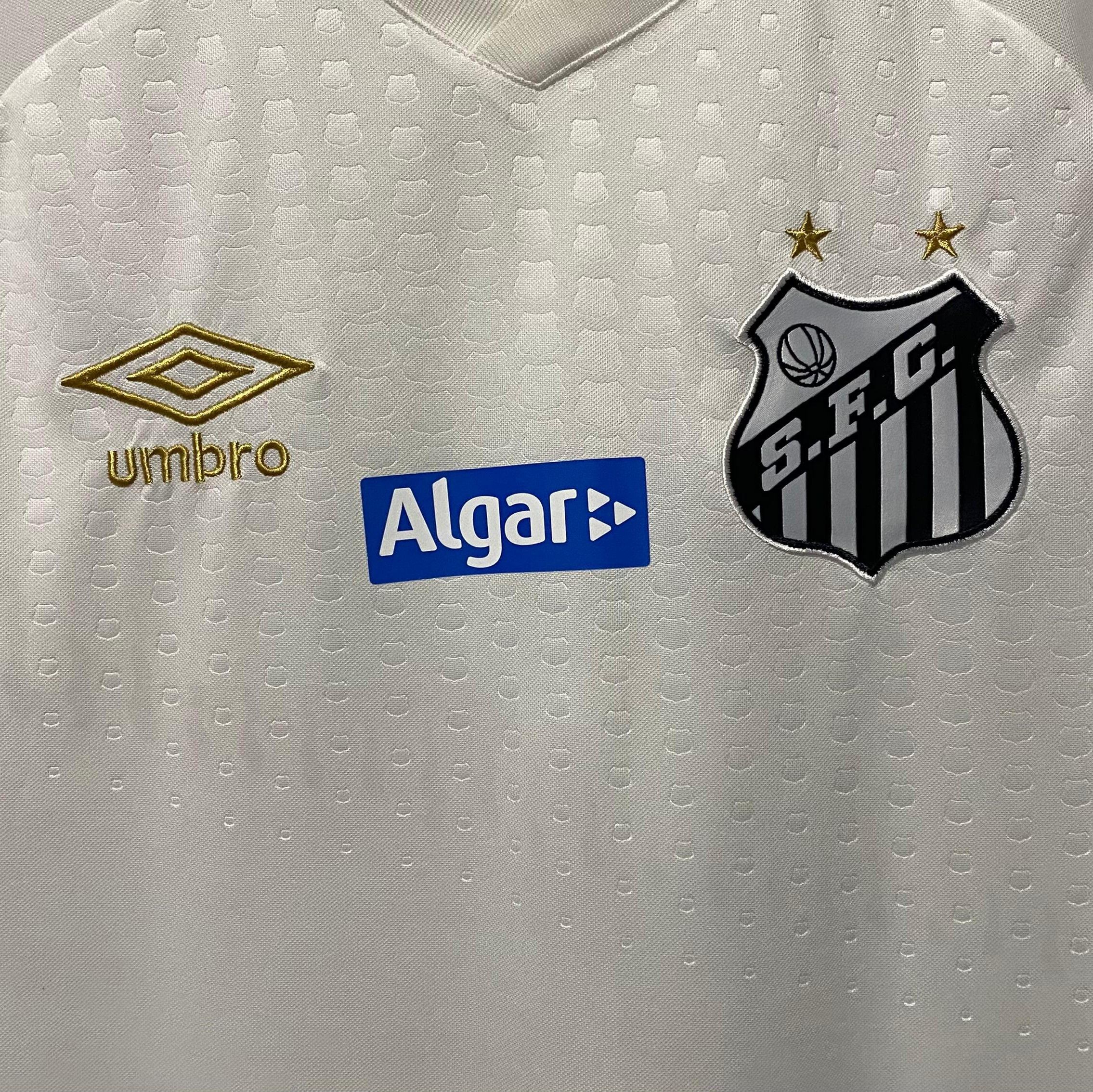 Umbro Santos FC 2018-2019 Home Jersey Rodrygo Goes Size US L / EU 52-54 / 3 - 3 Thumbnail