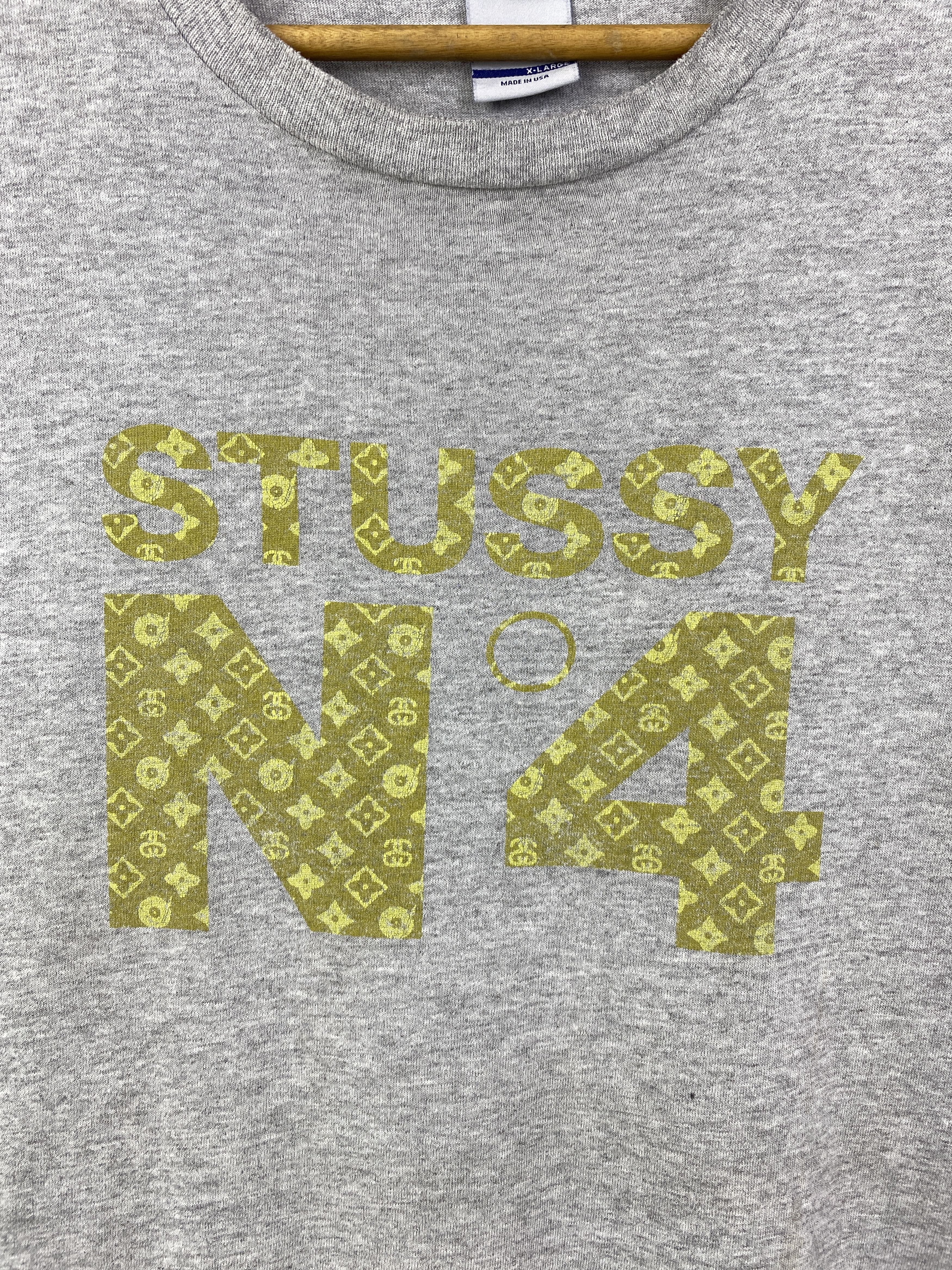 Stussy Vintage Stussy N4 Wording LV Style Shirt TA0717 Size US XL / EU 56 / 4 - 6 Thumbnail