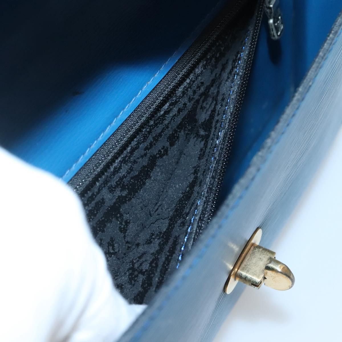 Louis Vuitton LOUIS VUITTON Epi Pochette Arche Shoulder Bag Blue M52575 Size ONE SIZE - 11 Thumbnail