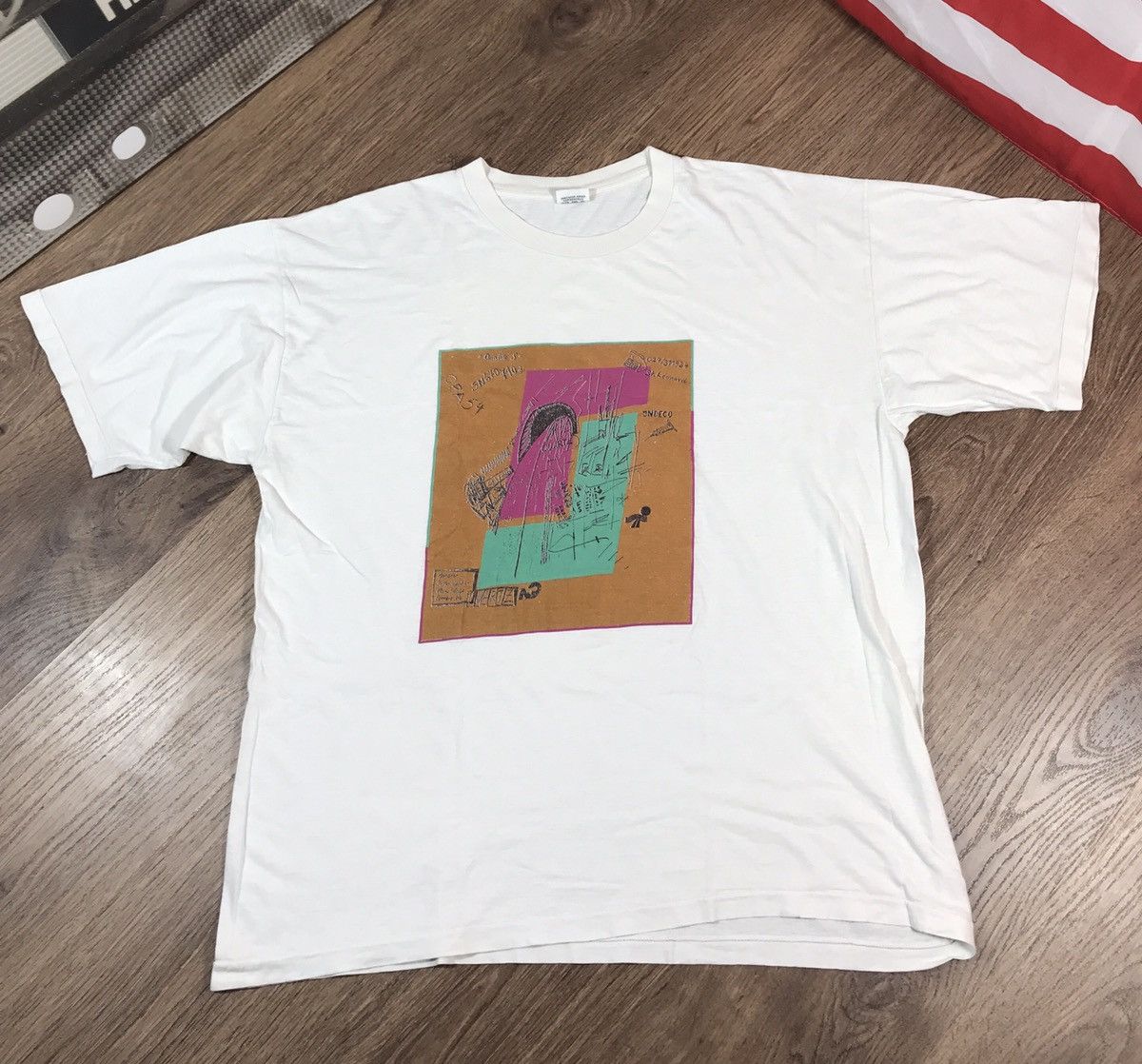 Vintage Quartz Vintage 70s 80s Rare T Shirt Size US XL / EU 56 / 4 - 1 Thumbnail