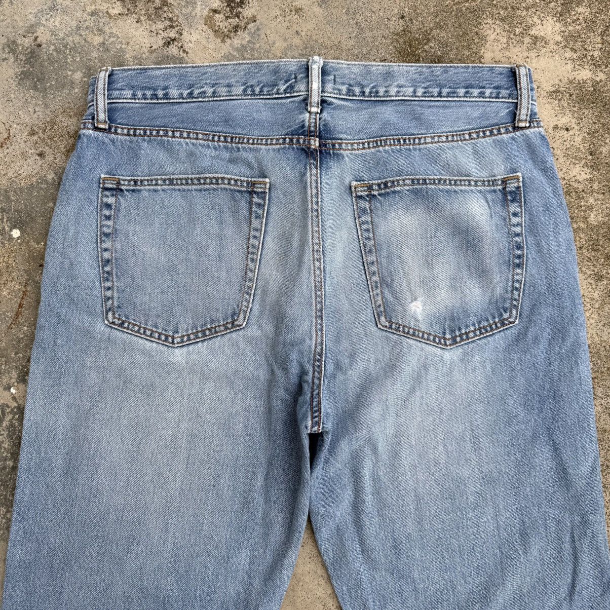 Jean VINTAGE JAPANESE DENIM BLUE WASH JEAN PANTS Size US 35 - 11 Thumbnail