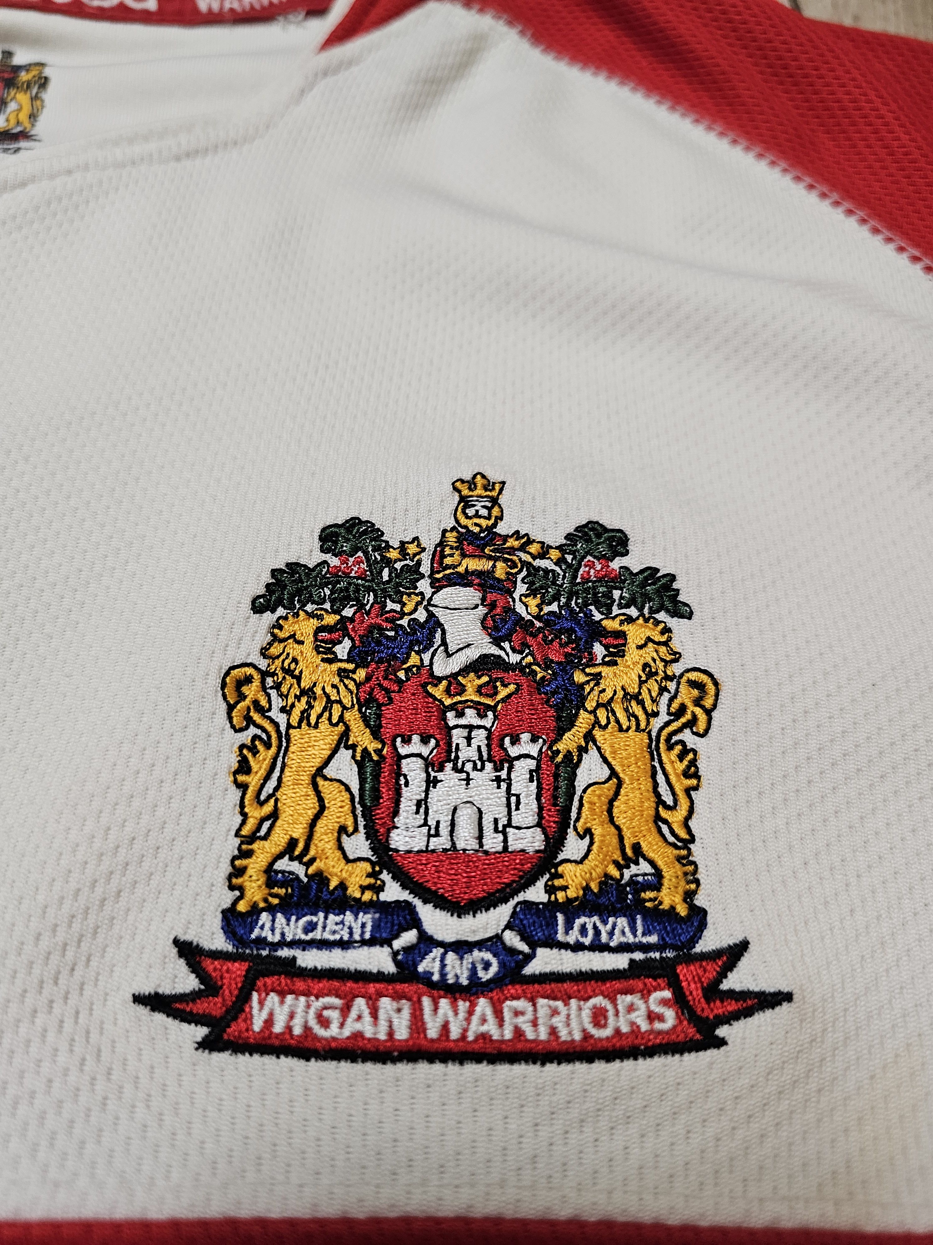Other WIGAN WARRIORS JERSEY ENGLAND RUGBY JERSEY RUGBY SHIRT Size US S / EU 44-46 / 1 - 4 Thumbnail