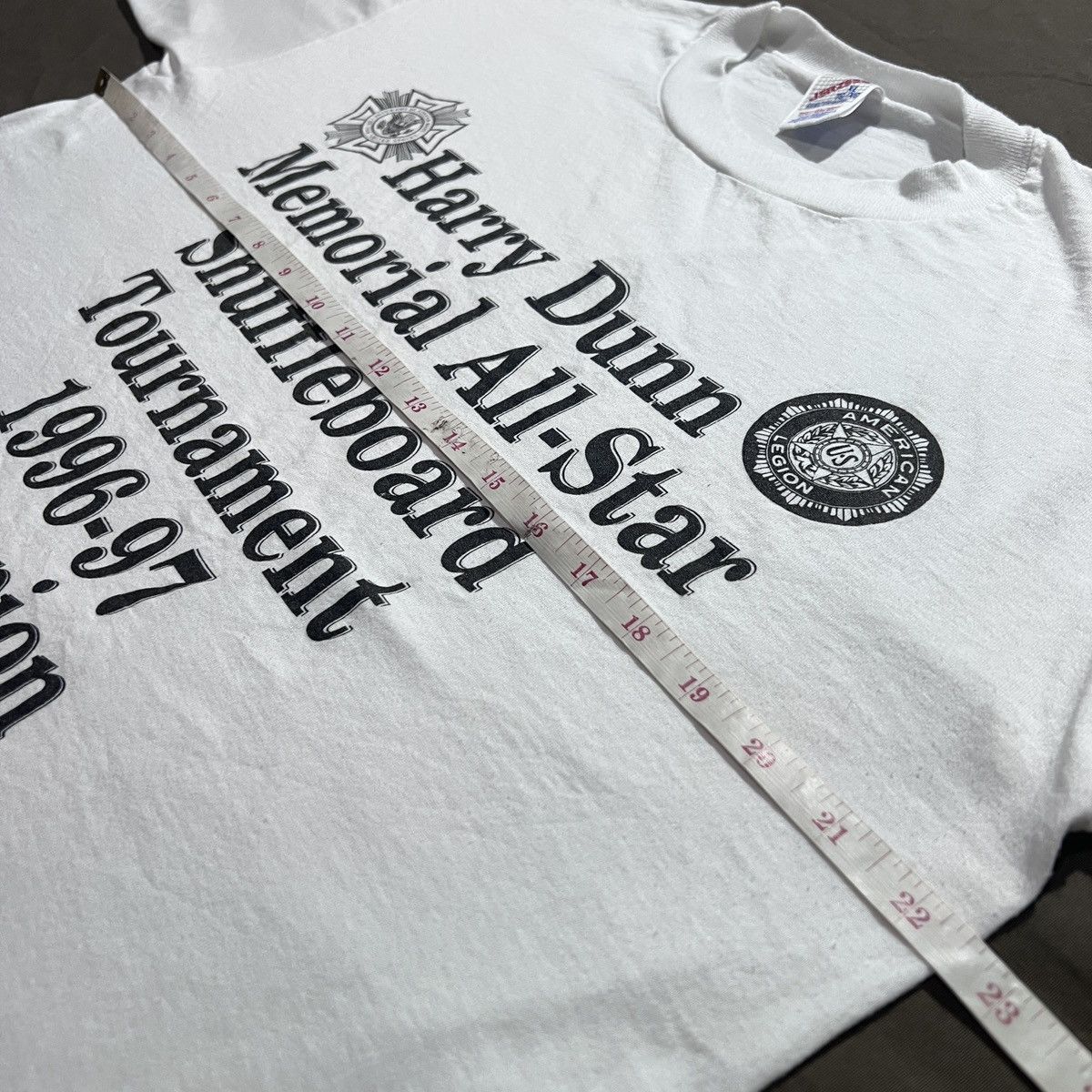 Vintage Vintage 90s Shuffleboard Tournament XL graphic streetwear Size US XL / EU 56 / 4 - 5 Thumbnail