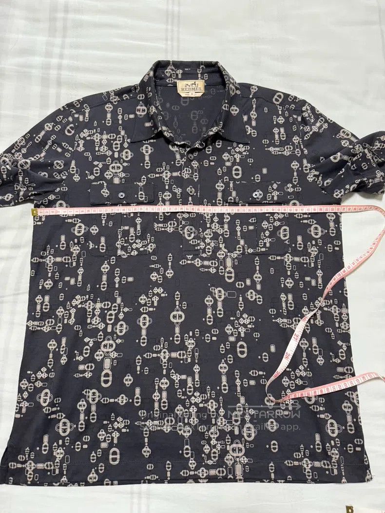 Hermes Hermes Short-sleeved classic pattern design Size US M / EU 48-50 / 2 - 4 Thumbnail