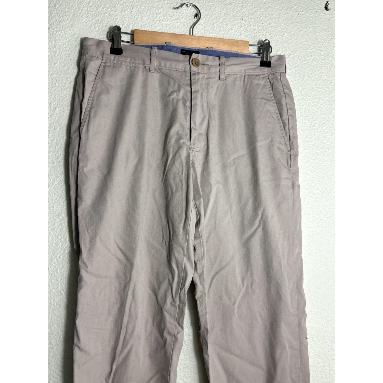 J.Crew J.CREW Lightweight Chino Pants Beige Cotton Mens 30x32 #770 Size US 30 / EU 46 - 3 Thumbnail