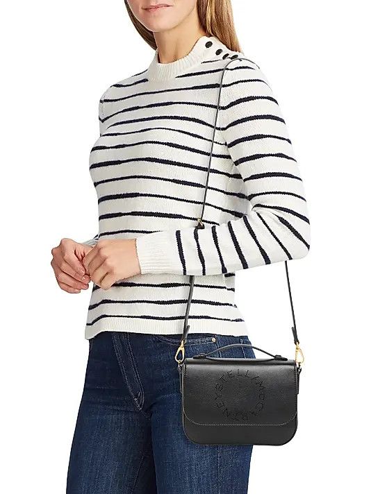 Stella McCartney os11x1225 Size: OS / Alter Mat Top-Handle Bag in Black Size ONE SIZE - 2 Thumbnail