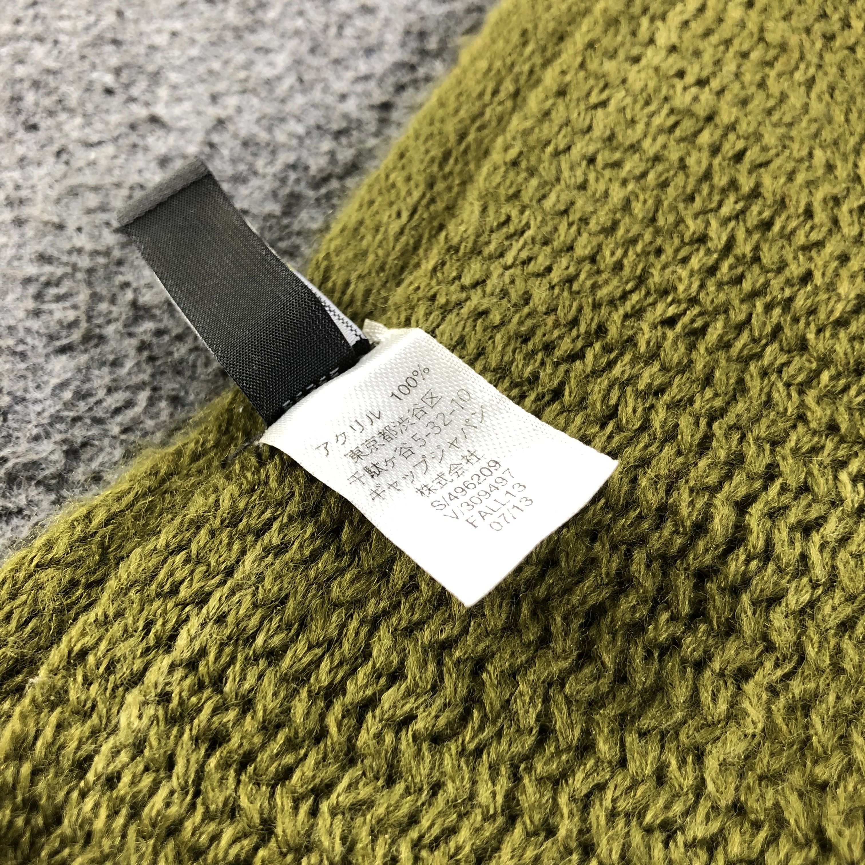 Gap GAP Knit Tri Color Scarf Muffler V1247 Size ONE SIZE - 3 Thumbnail