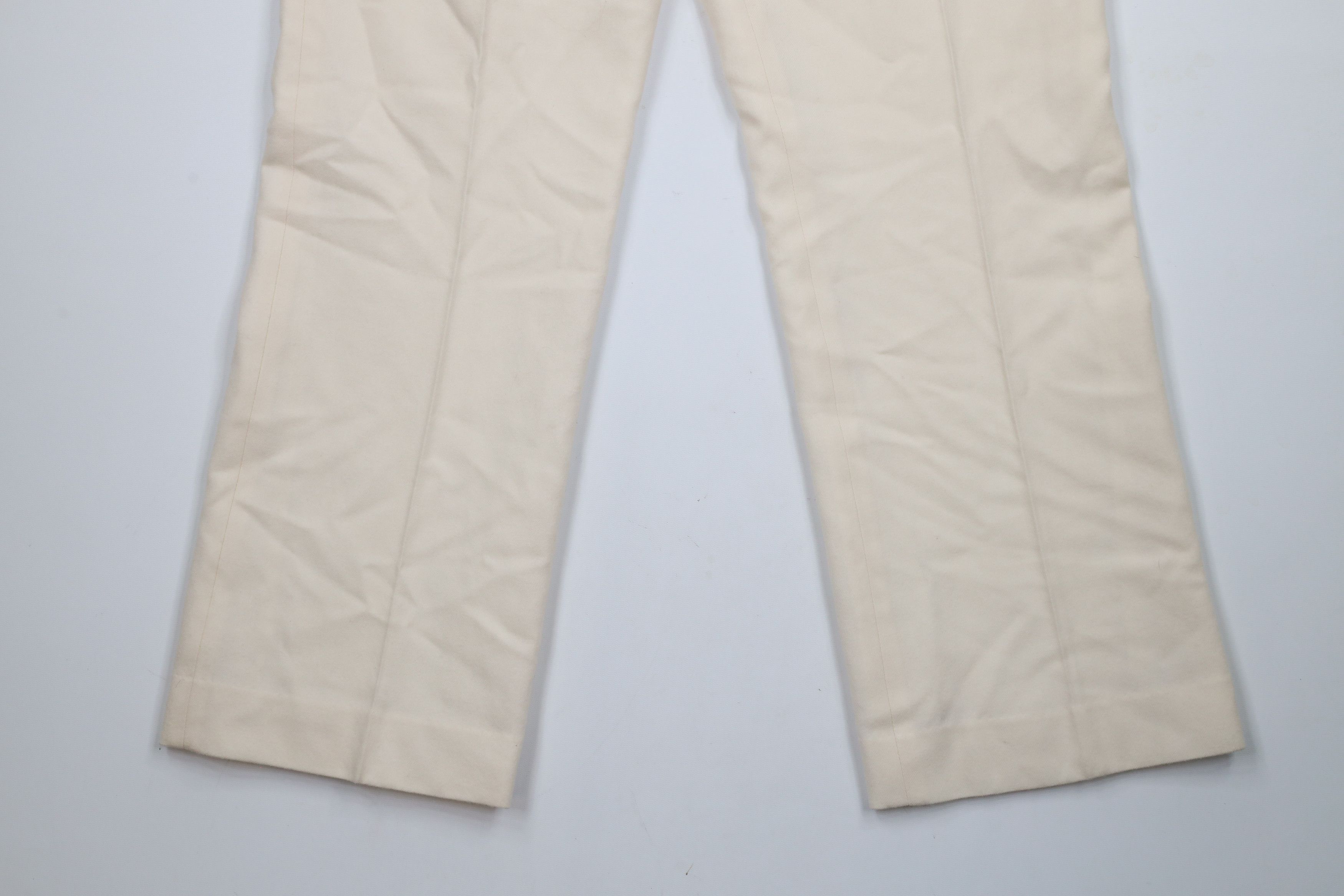 Pendleton × Vintage Deadstock Vintage 90s Pendleton Wide Leg Chino Pants Cream Size 38" / US 16 / IT 52 - 4 Thumbnail
