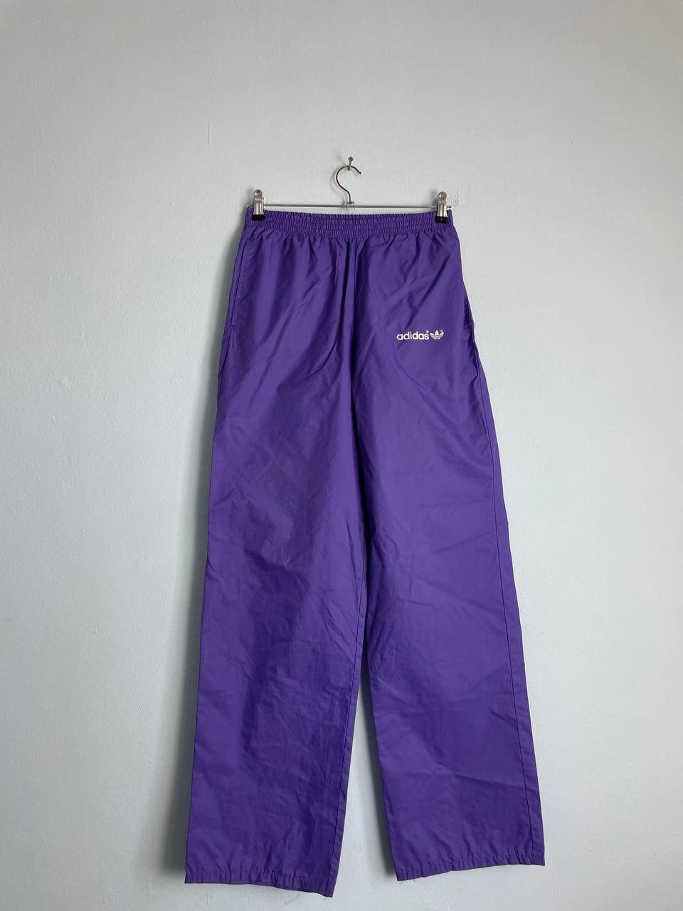 Adidas Vintage Adidas Ventex Nylon Track Pants Joggers 80s Size US 30 / EU 46 - 1 Thumbnail