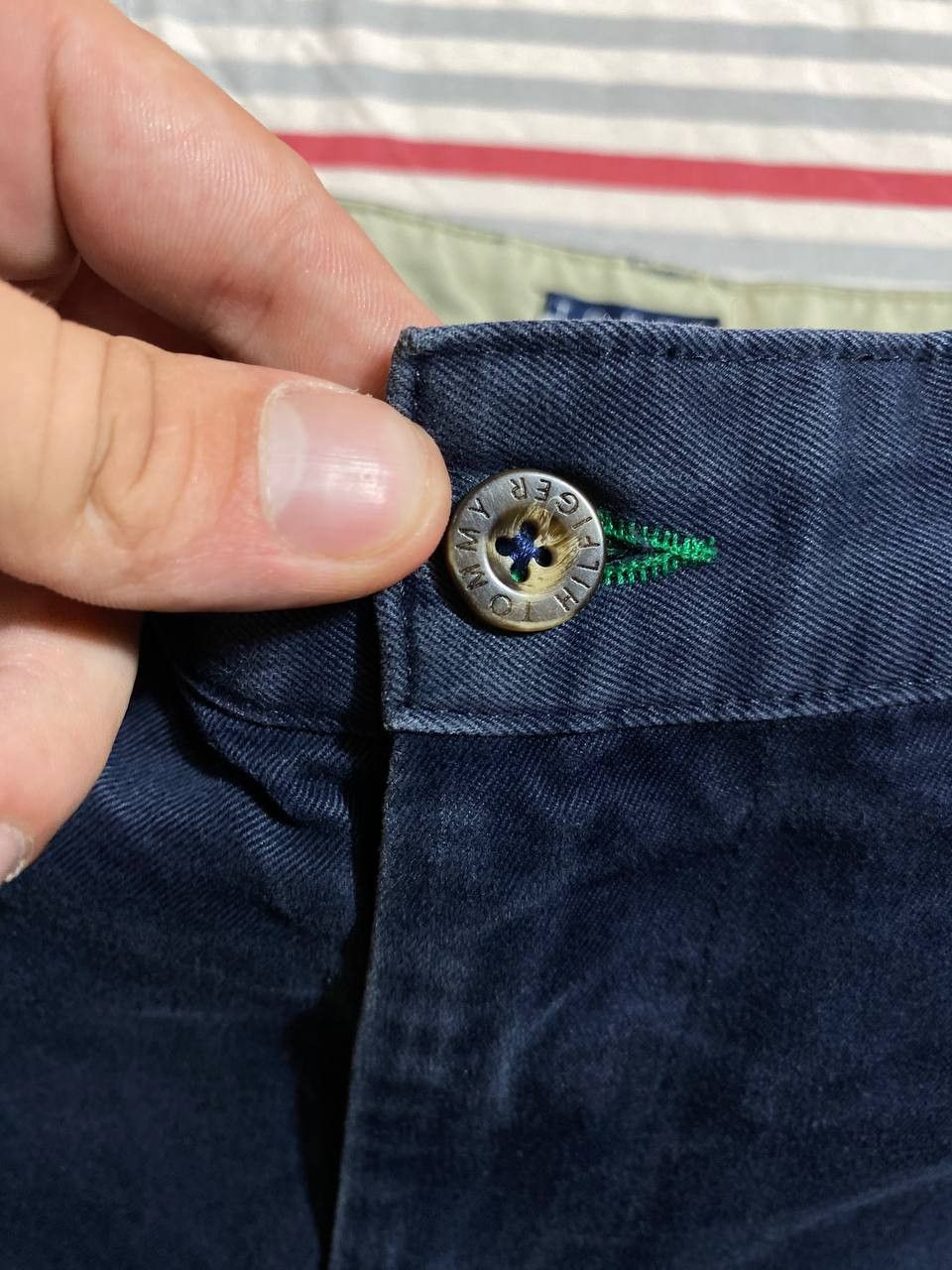 Tommy Hilfiger × Vintage VintageTommy Hilfiger Distressed Jeans Size US 32 / EU 48 - 16 Thumbnail