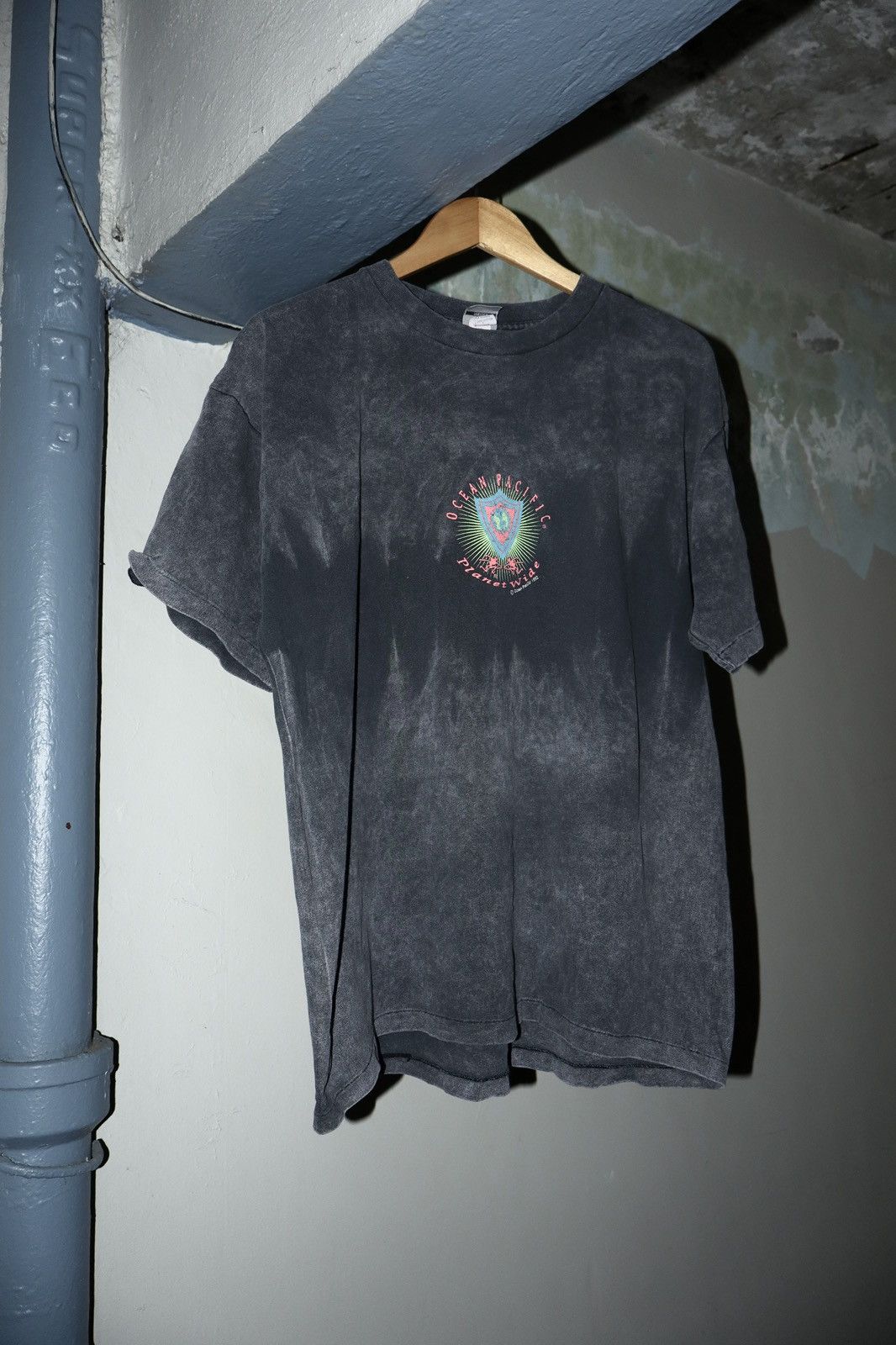 Ocean Pacific Vintage 1992 Ocean Pacific Tie Dye T-Shirt Size US XL / EU 56 / 4 - 3 Thumbnail