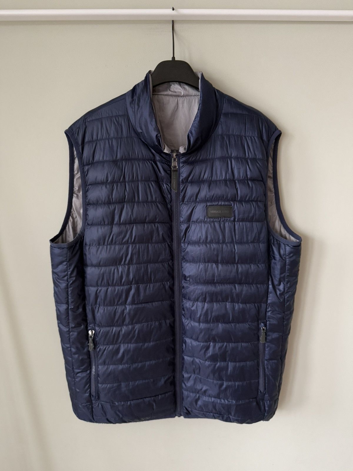 Versace Versace Jeans Couture Reversible down vest Size US XL / EU 56 / 4 - 2 Thumbnail