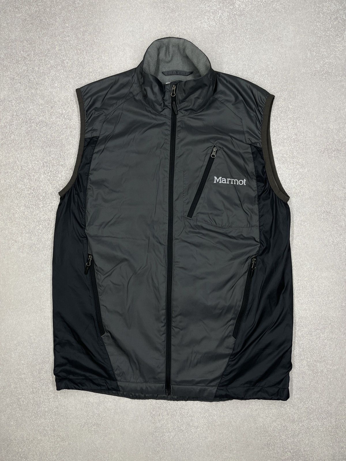 Marmot Mens Marmot Nylon Vest Grey Outdoor Gorpcore Size S Size US S / EU 44-46 / 1 - 2 Thumbnail